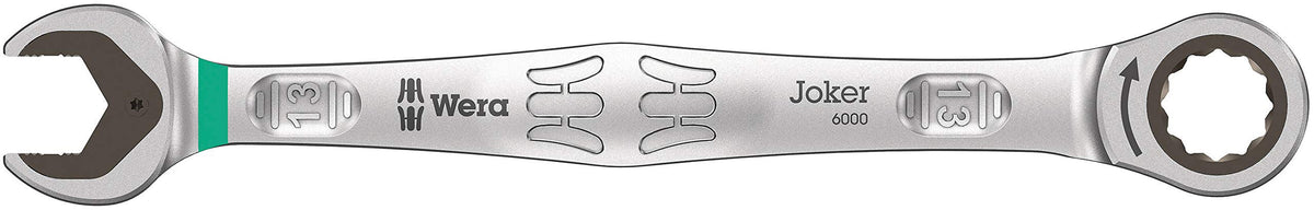 Wera - 5073273001 4013288164377 Ratcheting Combination Wrench Joker 13X177Mm, Multi
