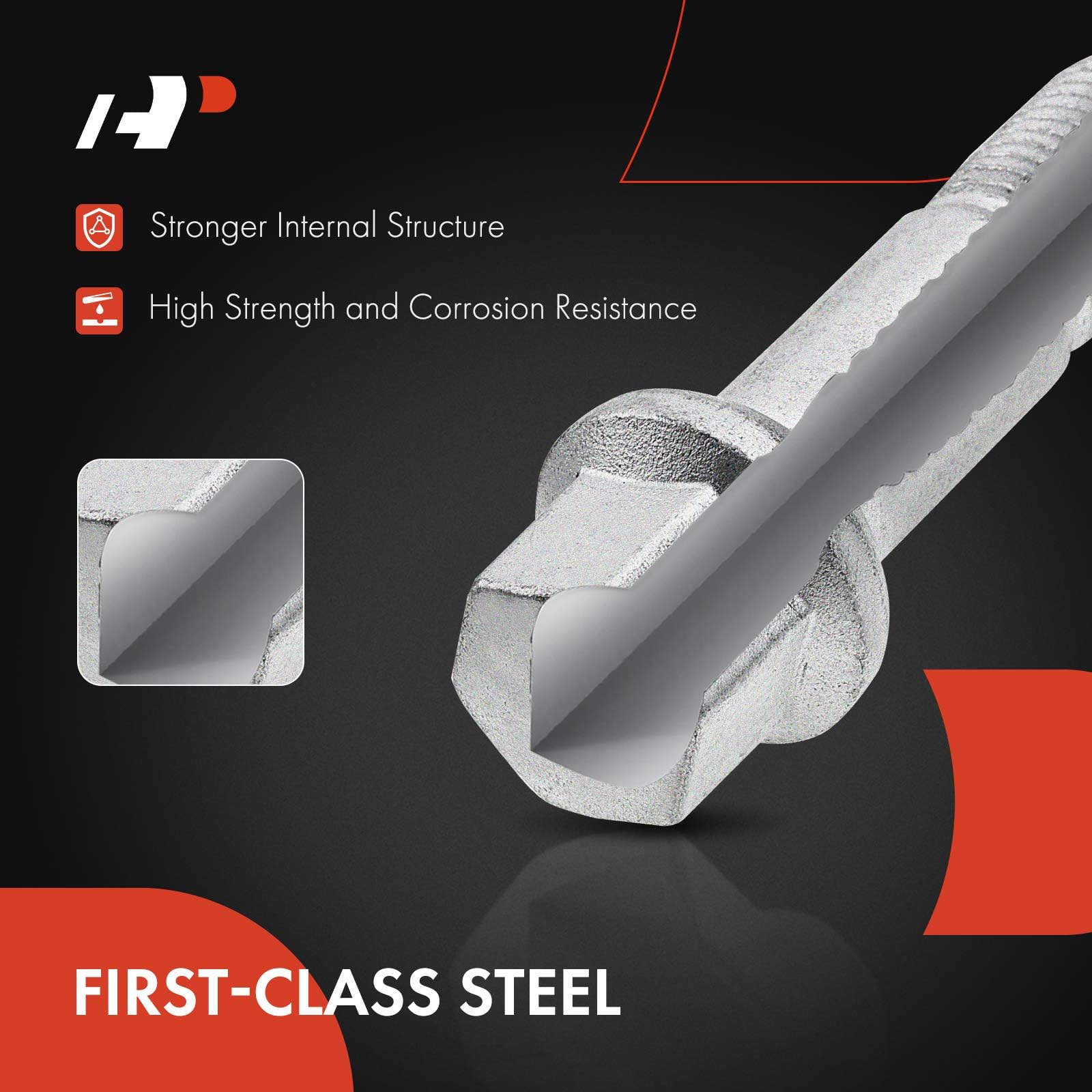 A-Premium M14-1.50 Wheel Studs Compatible With Mercedes-Benz E63 Amg R320 R350 R500 R550 R63 Amg S320 S400 S400L S420 S430 Front