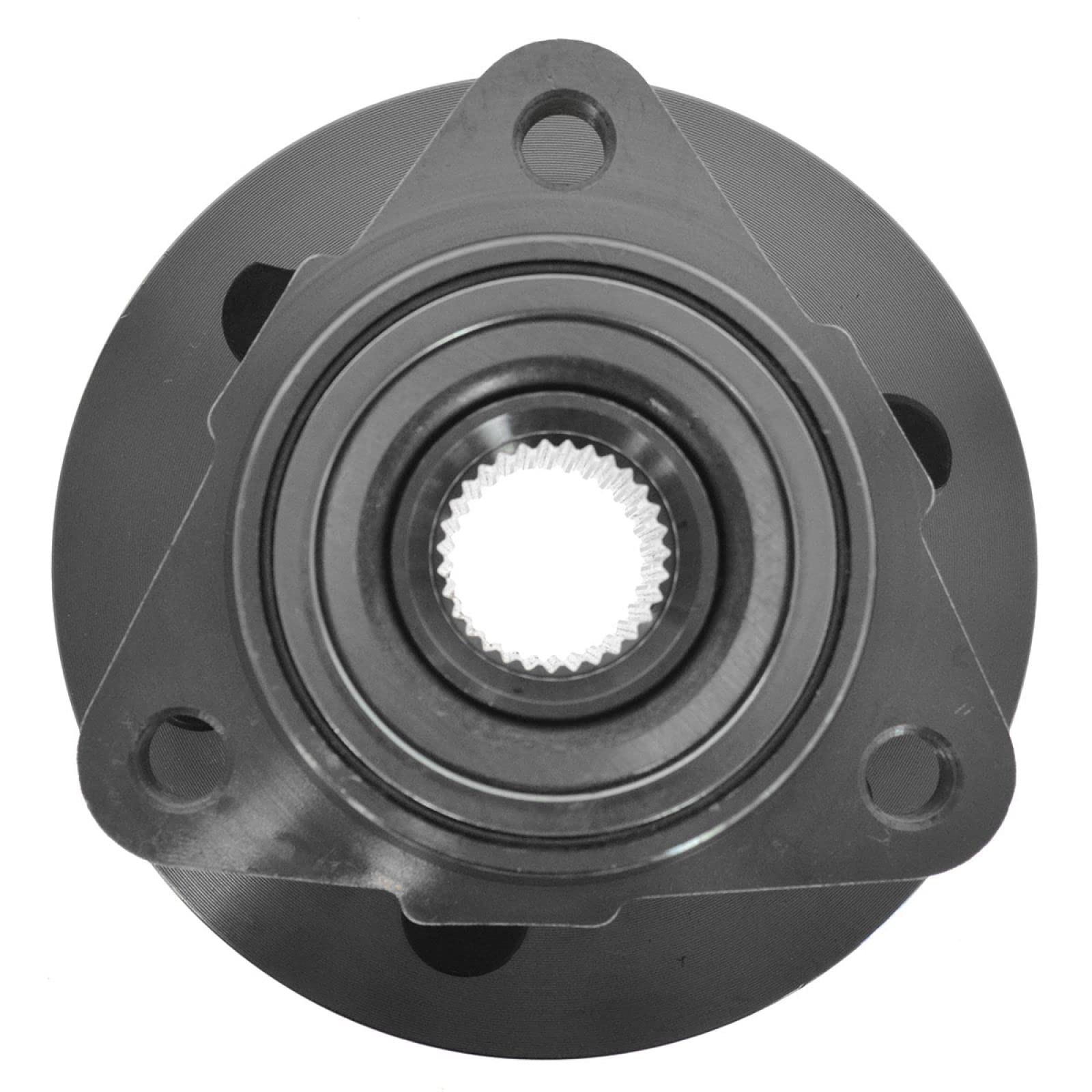 Trq Front Wheel Bearing & Hub Assembly 4Wd With Abs Sensor Compatible With 1997-2004 Dodge Dakota 1998-2003 Durango