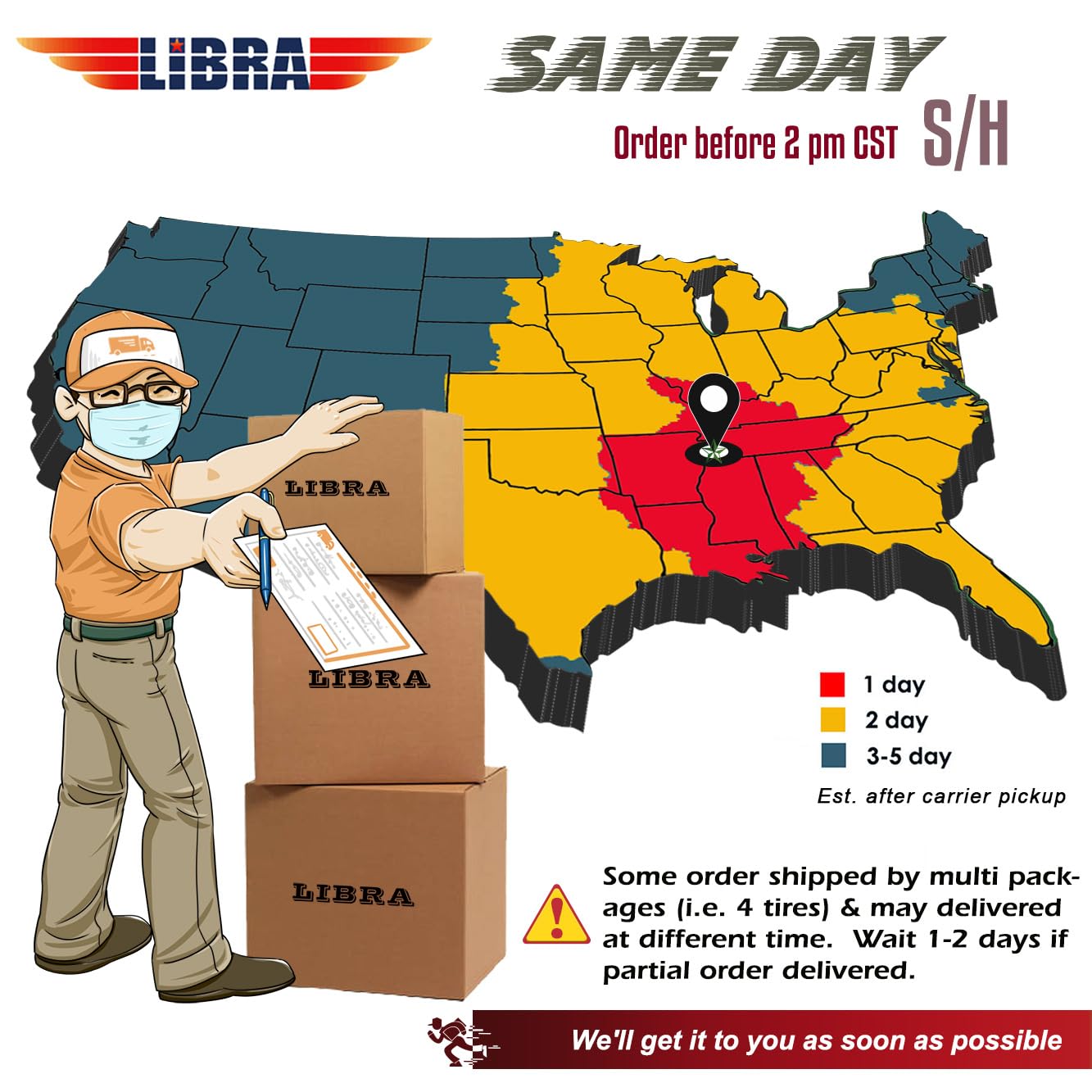 Wanda Set Of 4 Sport Atv Tires 19X7-8 19X7X8 4Pr Big Horn Style