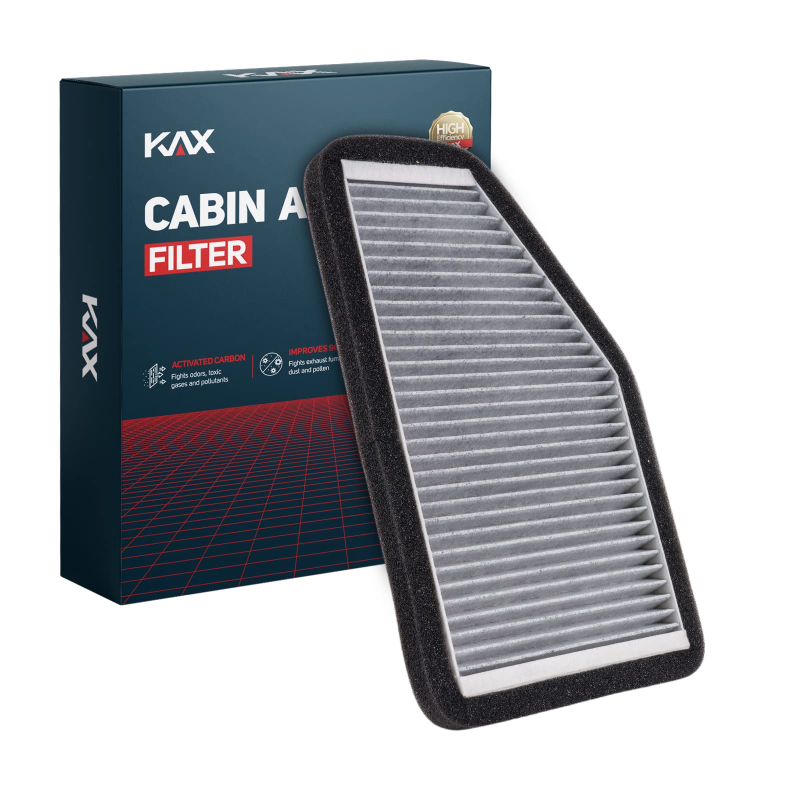 Kax Cabin Air Filter, Cf10548 Replacement For Escape 2007-2012 Mariner 2007-2011 Tribute 2008-2011 W/Activated Carbon Passenger