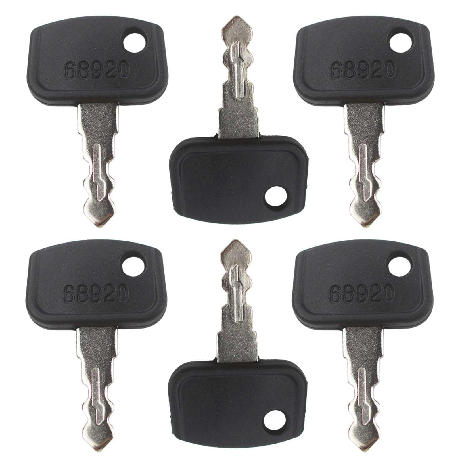6Pcs Pl501-68920 Ignition Keys Compatible With Kubota Mower Tractor Bx25 Bx 2350 Bx 2360 F2680 Zd221 Zd321 Zd323 Zd326 Rtv 500 R