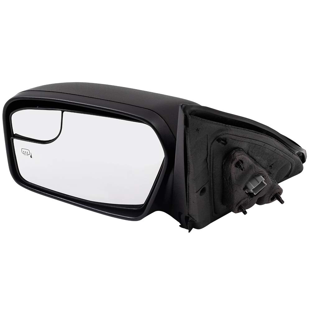 Brock Drivers Power Side View Mirror Heated Puddle Lamp Textured Fits 11-12 Ford Fusion 11 Mercury Milan (Including Hybrids) Replaces Fo1320424 Be5Z17683Ba 6E5Z17D743Aa