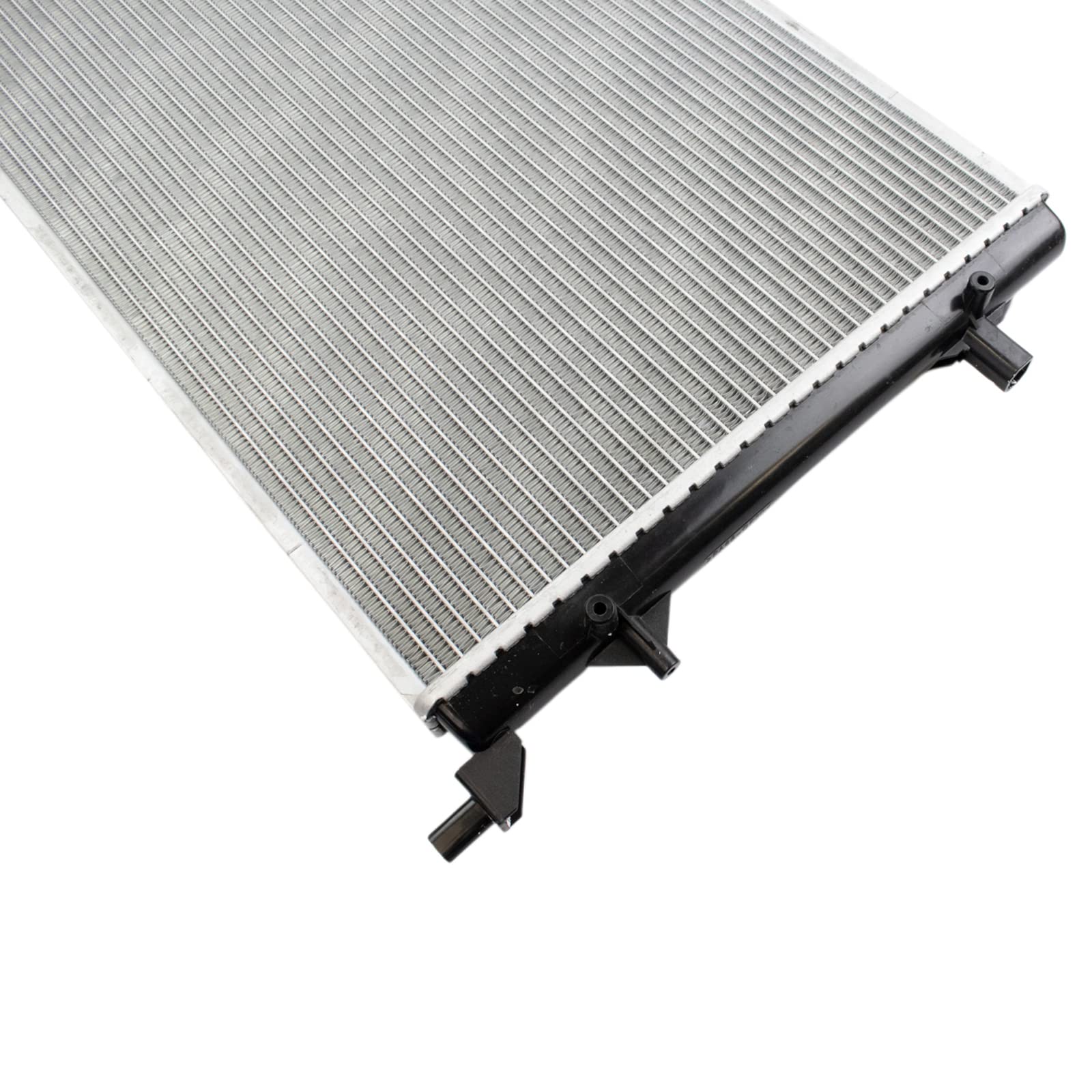 Trq Radiator Assembly Aluminum Core Compatible With 08-09 Audi Tt Quattro 10-14 Volkswagen Golf 05-10 Jetta 08 R32 06-09 Rabbit