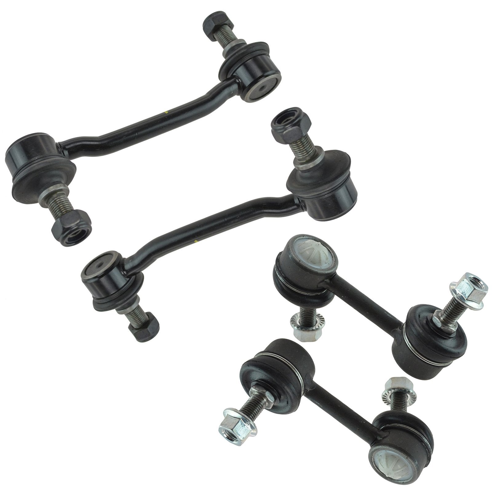 Trq Front & Rear Sway Bar Stabilizer Link Set Compatible With 2006-2011 Hyundai Azera 2006-2010 Sonata 2007-2009 Kia Amanti