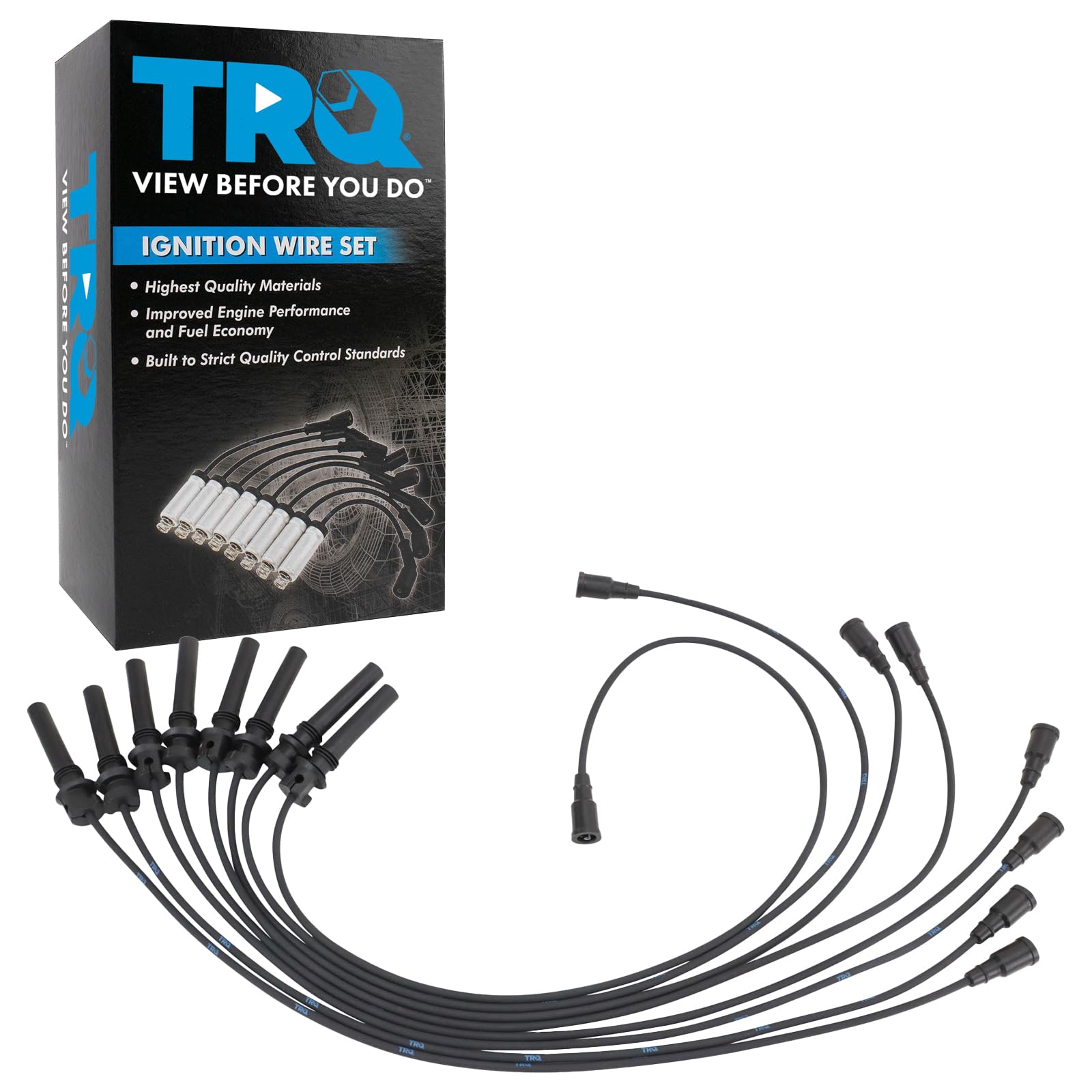 Trq Spark Plug Wire Set Compatible With 2005 Chrysler 300 Dodge Magnum Jeep Grand Cherokee