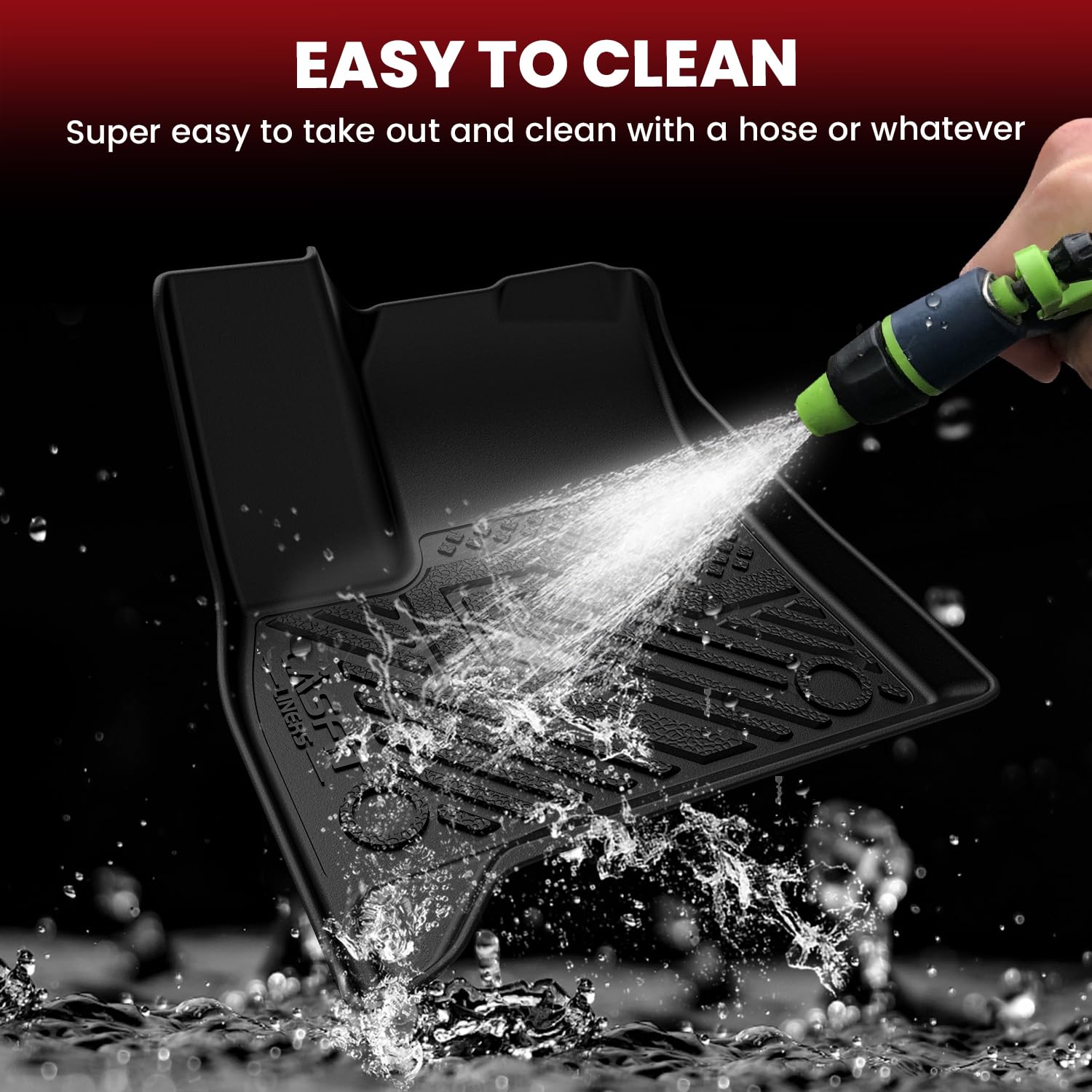 Lasfit Floor Mats & Cargo Liner With Backrest Mat For Chevrolet Traverse 2024 2025 (Only 7 Seats) & Gmc Acadia 2024 2025 (Only 7