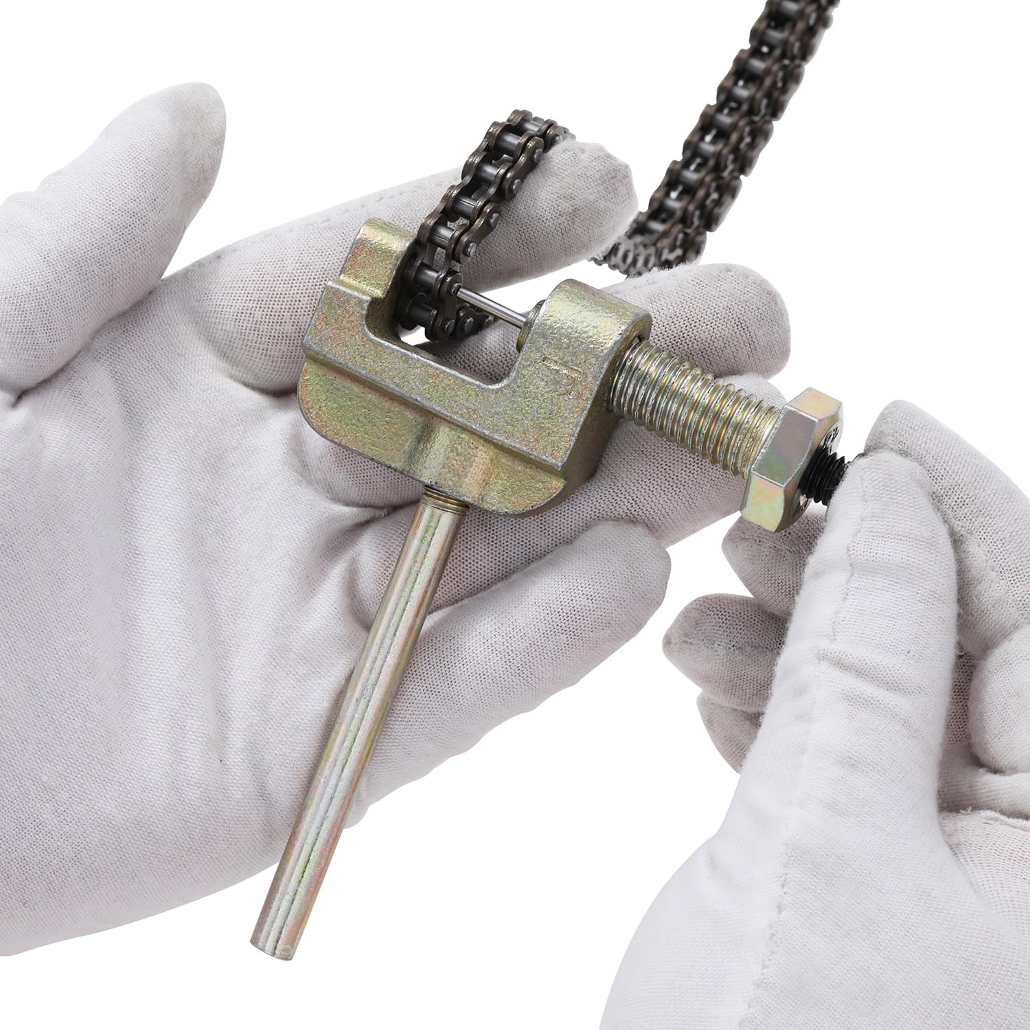 Kamier 25H Roller Chain 10 Feet 480 Links Breaker For Razor Mx350 Mx500 Mx650 Sx500 Rsf650 Dirt Bike E300 E200 E100 Electric Scooter Atv Quad Go Kart 47Cc 49Cc 2-Stroke Mini Pocket Rocket Bike Parts