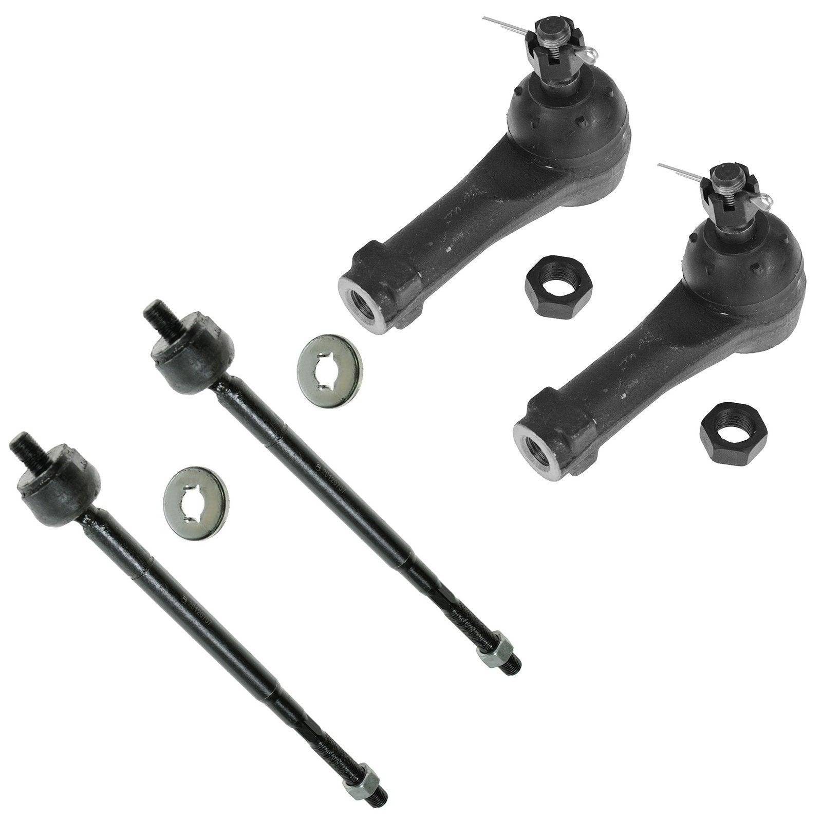 Trq Front Tie Rod Set Compatible With 1999-2001 Honda Odyssey
