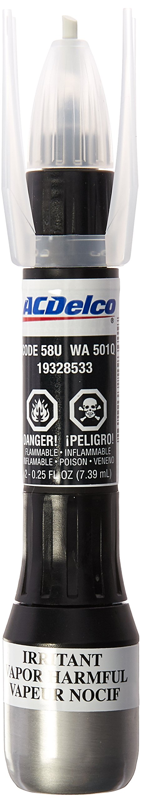 Acdelco Gm Original Equipment 19328533 Carbon Flash Metallic (Wa501Q) Four-In-One Touch-Up Paint - .5 Oz Pen
