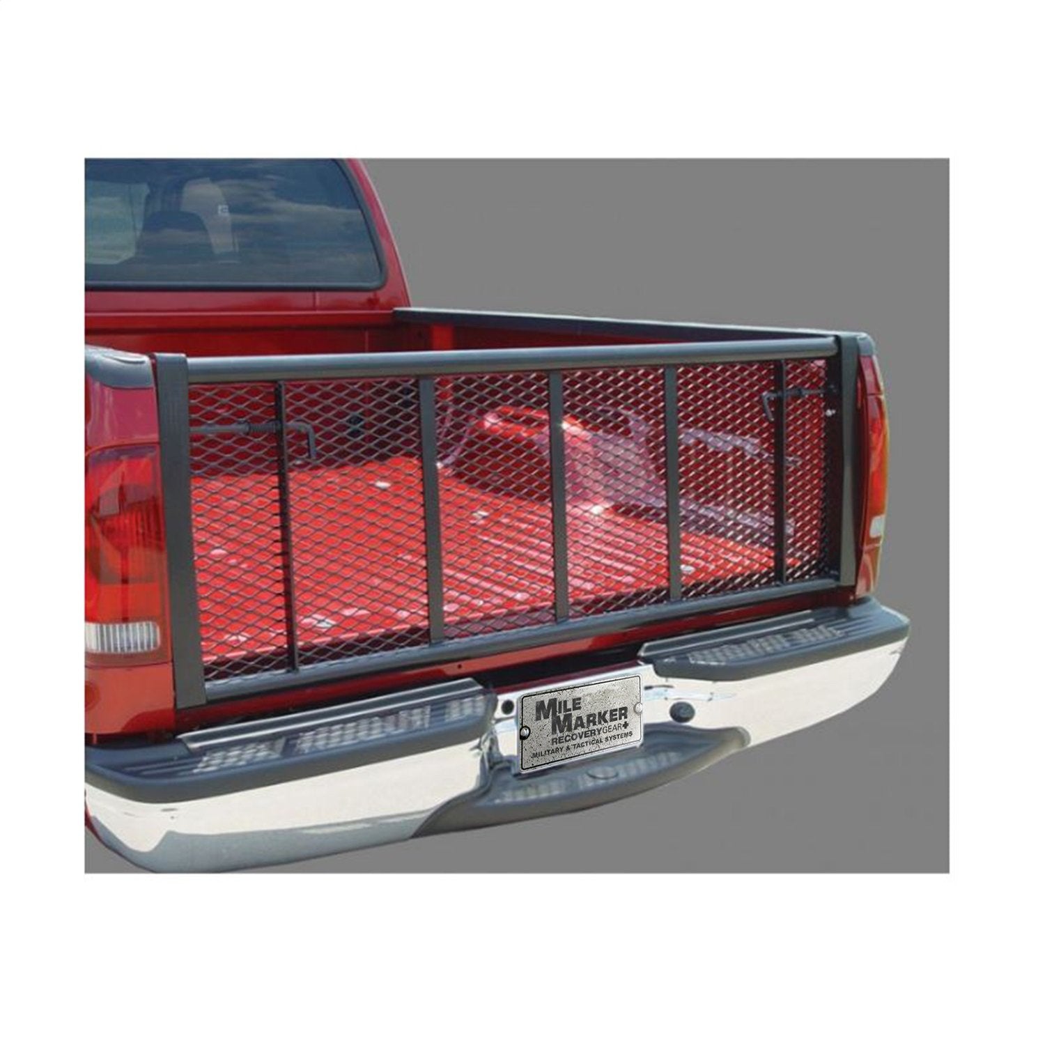 Mile Marker Go Industries Inc. 6618B Air Flow Tailgate, Black Painted, For Select Ford Trucks