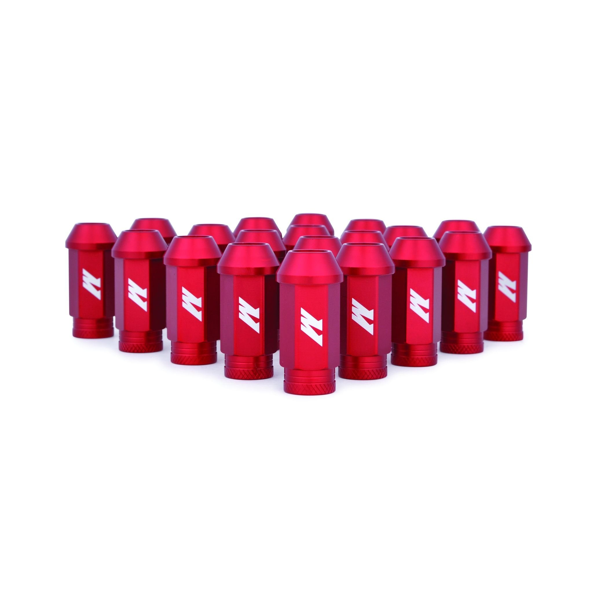 Mishimoto - MMLG-125-LOCKRD Aluminum Locking Lug Nuts, M12 x 1.25, Red