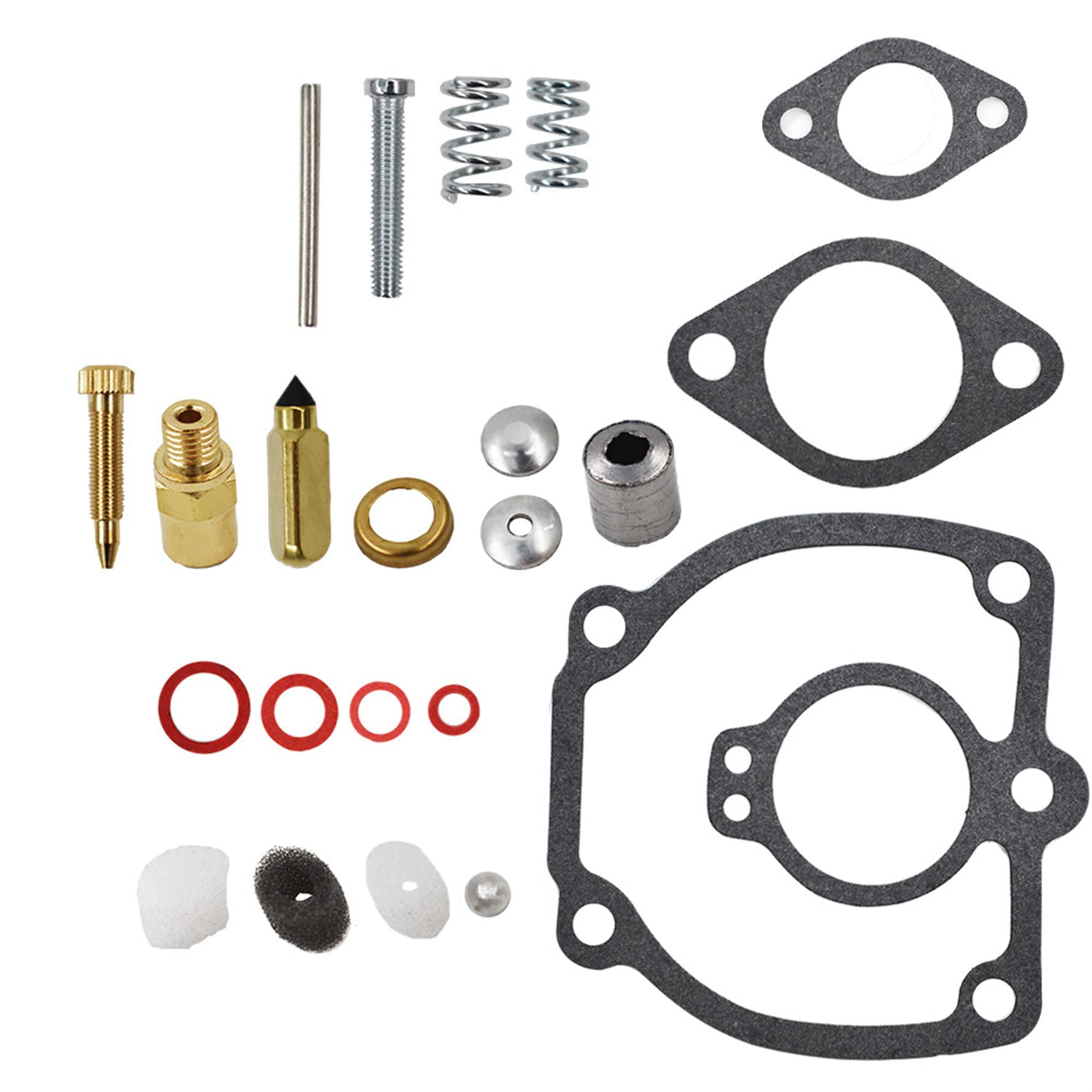 Munirater Carburetor Repair Rebuild Kit Replacement For Ih Farmall Super H M W4 O4 W6 O6 Tractor