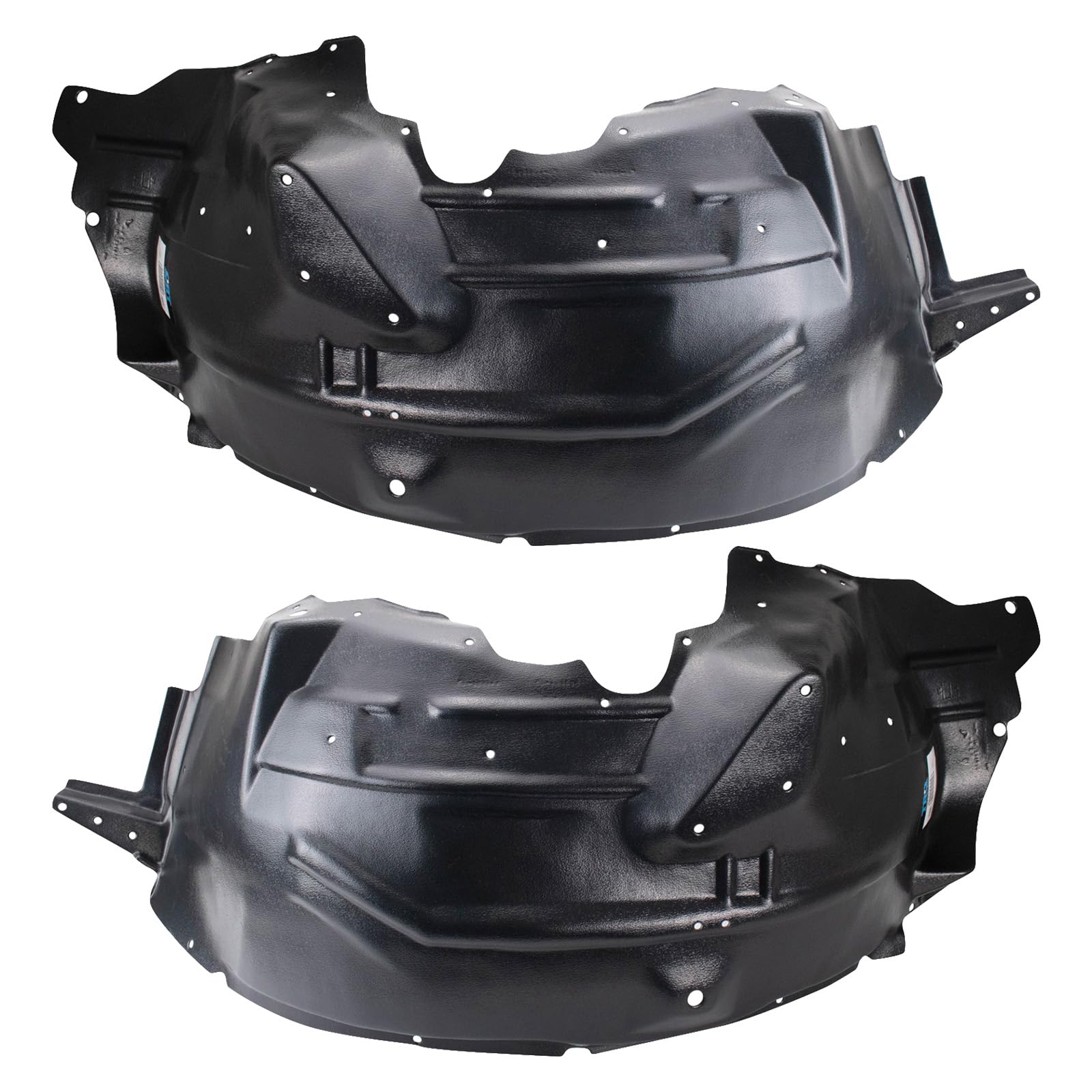 Trq Inner Fender Liner Set Compatible With 2000-2003 Ford Excursion 1999-2004 F-250 Super Duty F-350 Super Duty Fo1246108 Fo1247