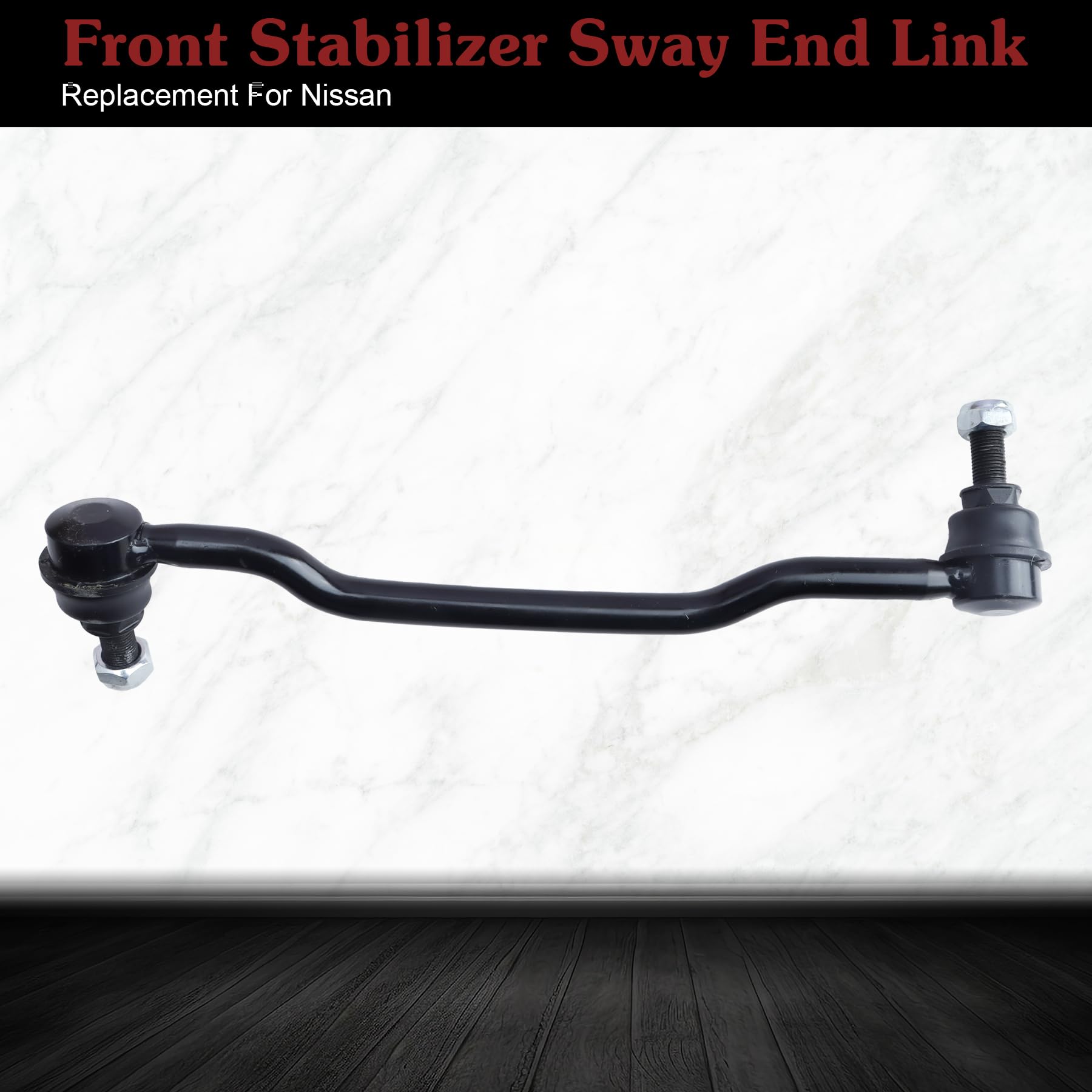 Stiueoav K90352 K90353 Sway Bar Link - Front Stabilizer End Link Compatible With 2002-2006 Nissan Altima?2004-2008 Nissan Maxima