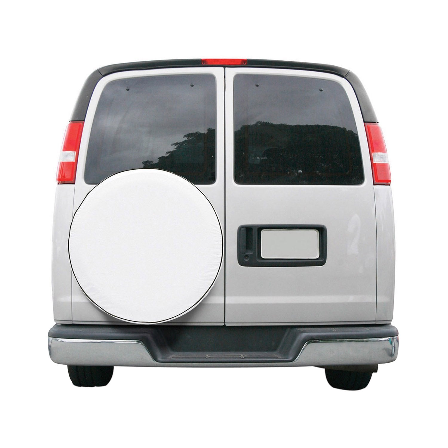 Classic Accessories Over Drive Rv Universal Fit Spare Tire Cover, Wheels 26.75'' - 29.75'' Diameter, White