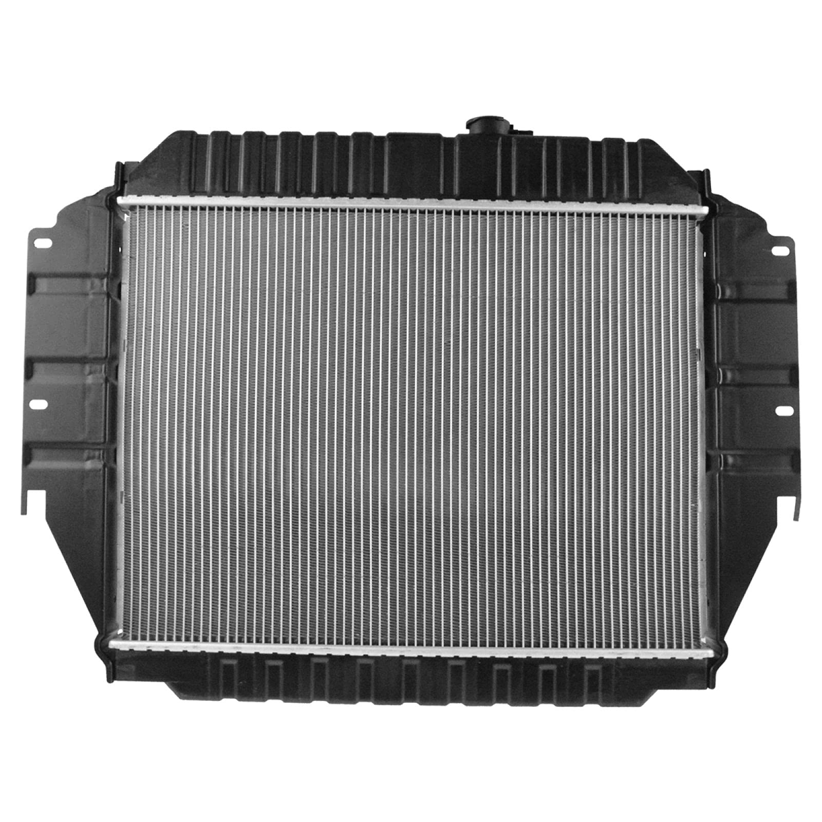 Trq Radiator Assembly Aluminum Core Compatible With 92-96 Ford E-150 Econoline E-150 Econoline Club Wagon E-250 Econoline E-350