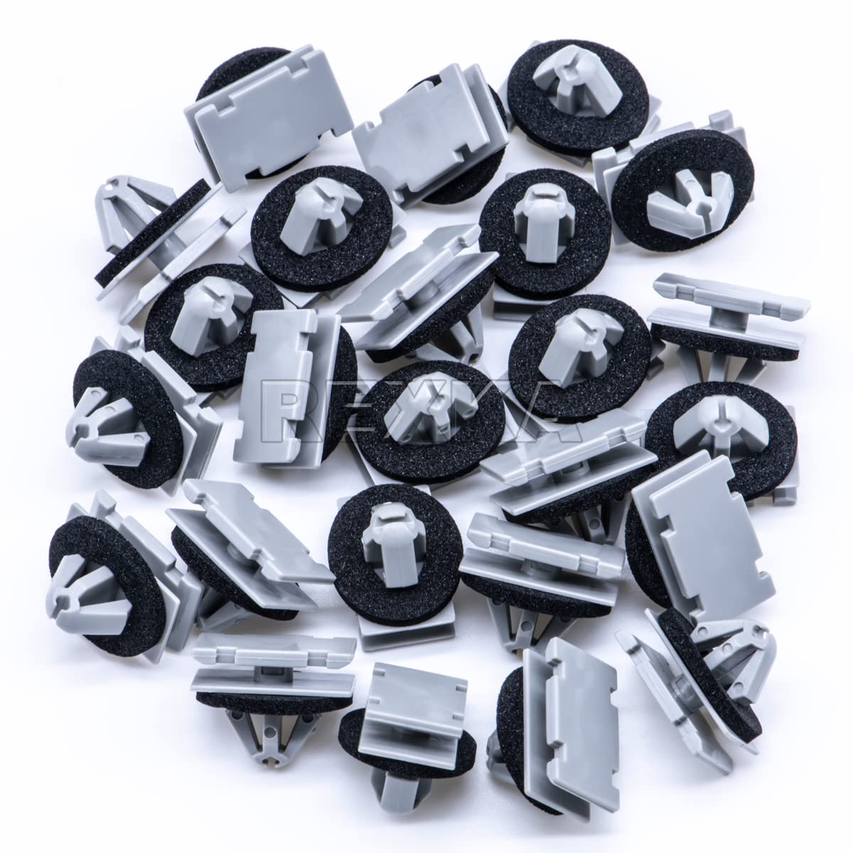 Rexka 25Pcs Rocker Wheel Flare Rocker Molding Clips 19352782 68172491Aa Compatible With Gm Chevrolet Gmc Cadillac Jeep Cherokee Compass Grand Cherokee Dodge Durango Challenger