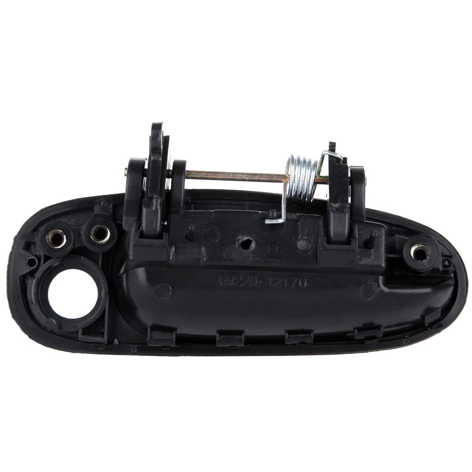 Scitoo Door Handles Front Rear Right Left Side Fit For Geo Prizm For Toyota 1993-1997 Black(8Pcs)