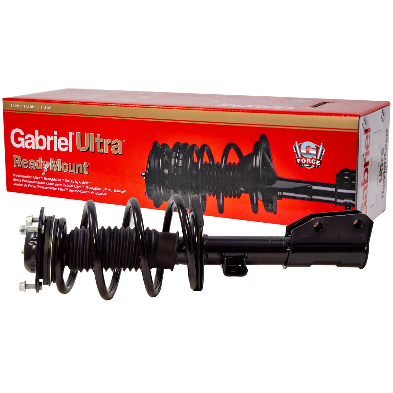 Gabriel G57109 Ultra Readymount Front Complete Strut Assembly For 08-12 Buick Enclave Awd; 09-12 Chevrolet Traverse Awd; 07-12 G