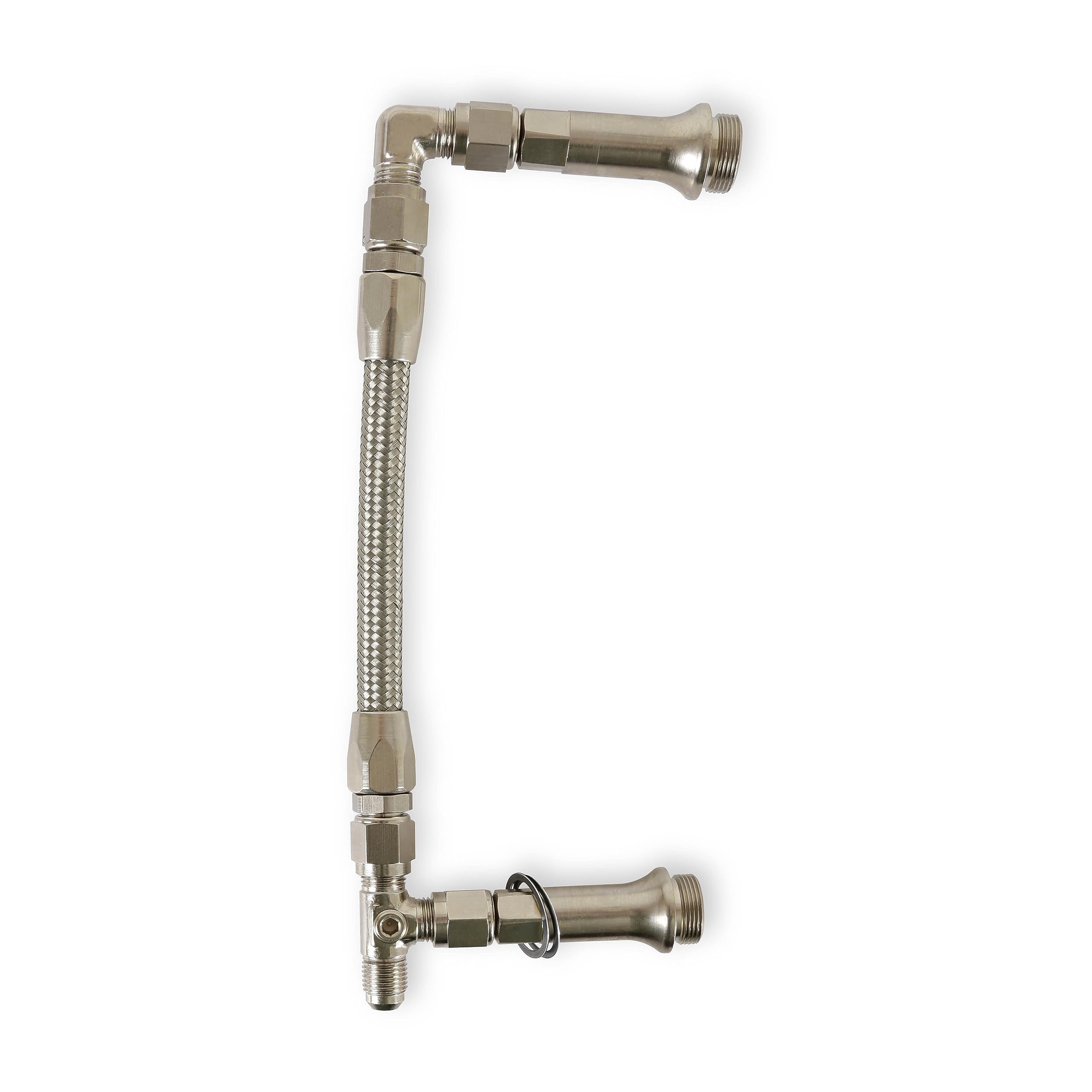 Quick Fuel 34-6000Ssqft Ss Fuel Line #6An Silver