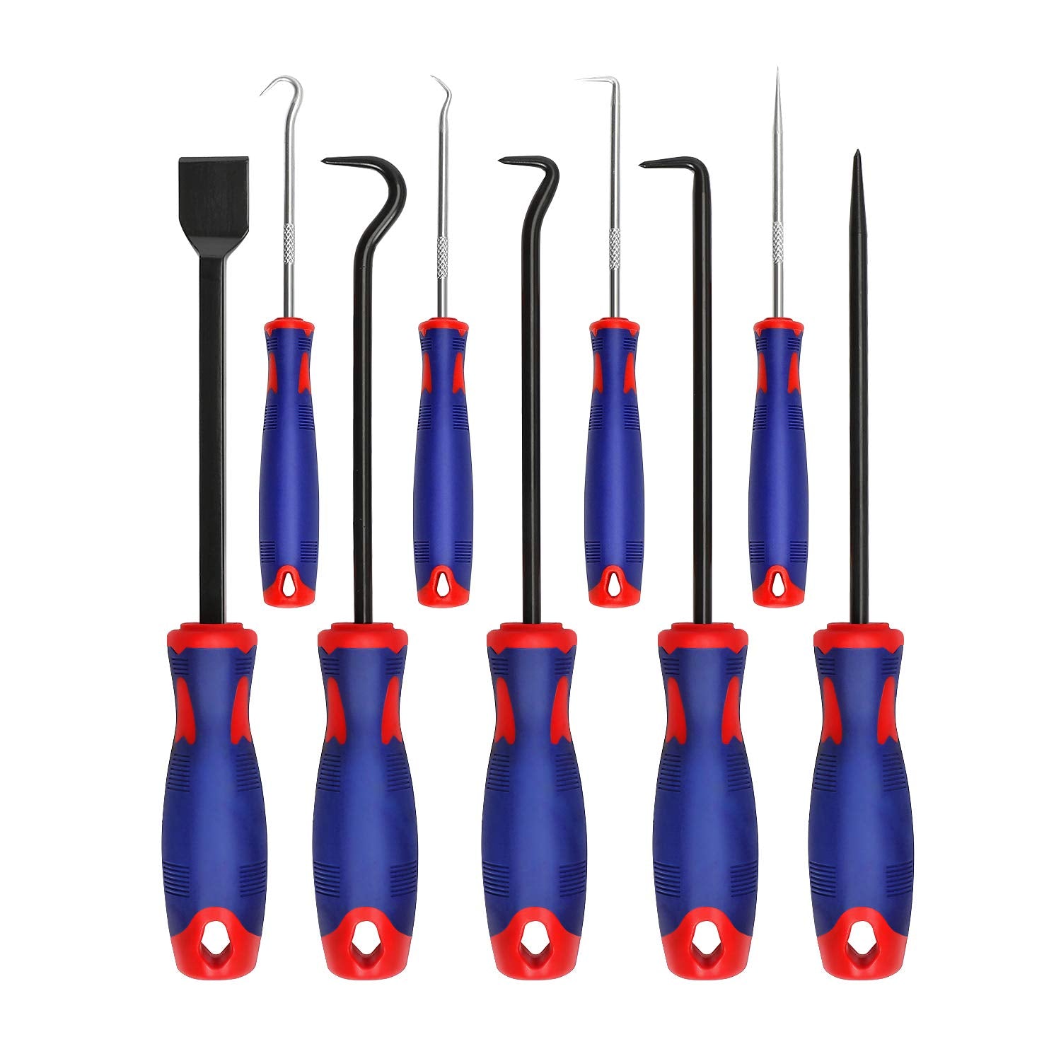 Workpro 9Pcs Precision Pick & Hook Set With Scraper, Automotive & Electronic Hand Tools, W000846A