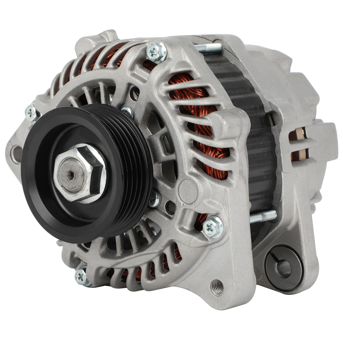 SCITOO Alternator Fit for Honda Fit 2009 2010 2011 2012 2013 2014 L4 1.5L - 12V 95Amp CW S5 Pulley Class, Replace OE 11410 31100