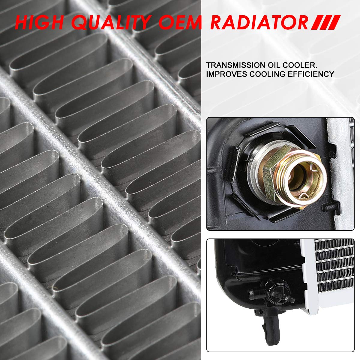 Auto Dynasty Radiator Compatible With 99-14 Escalade Chevy Silverado Suburban Gmc Sierra Yukon Xl 4.3L 4.8L 5.3L 6.0L 6.2L At, C