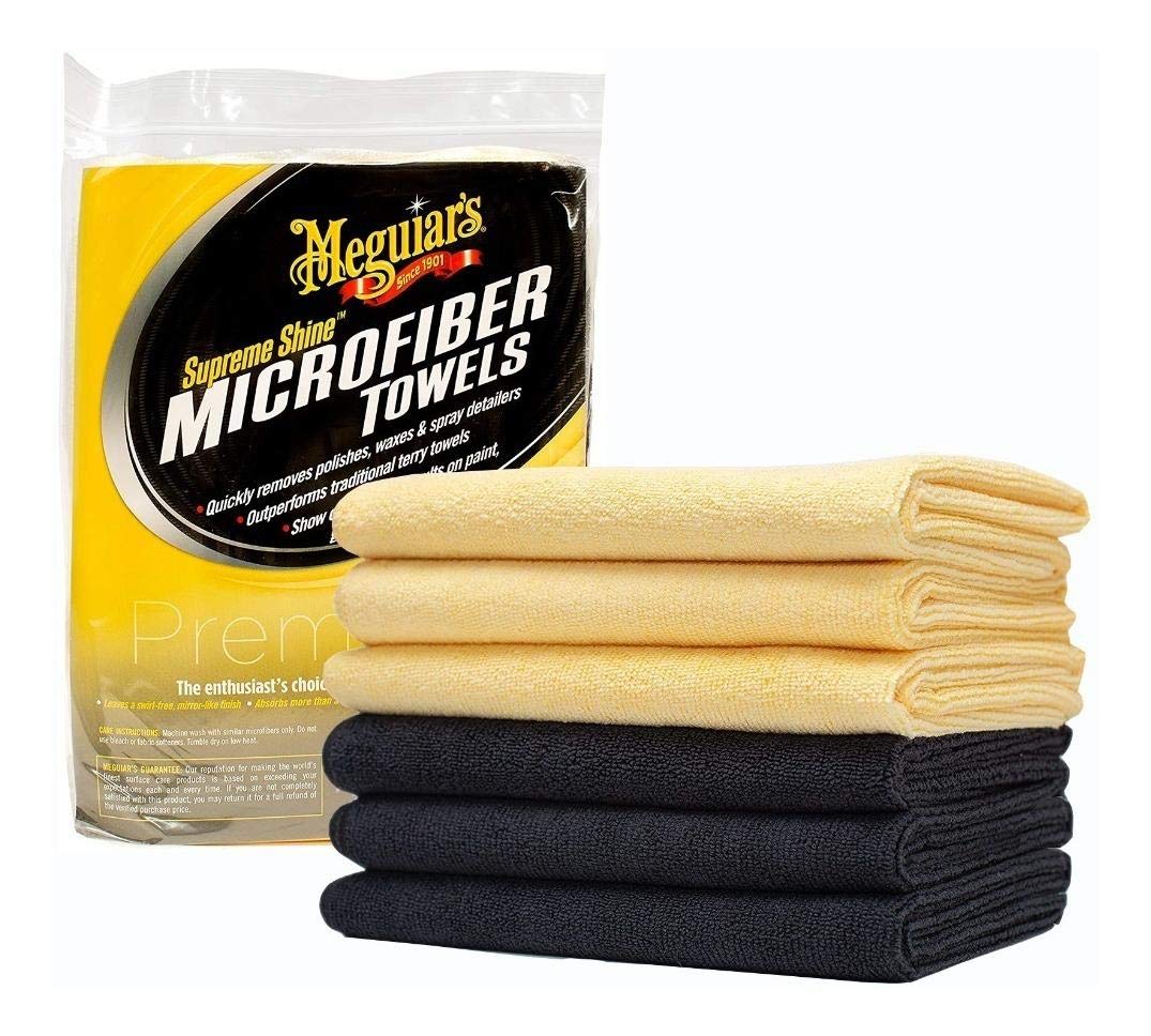Meguiar'S X2025 Supreme Shine Microfiber Towels - 6 Pack
