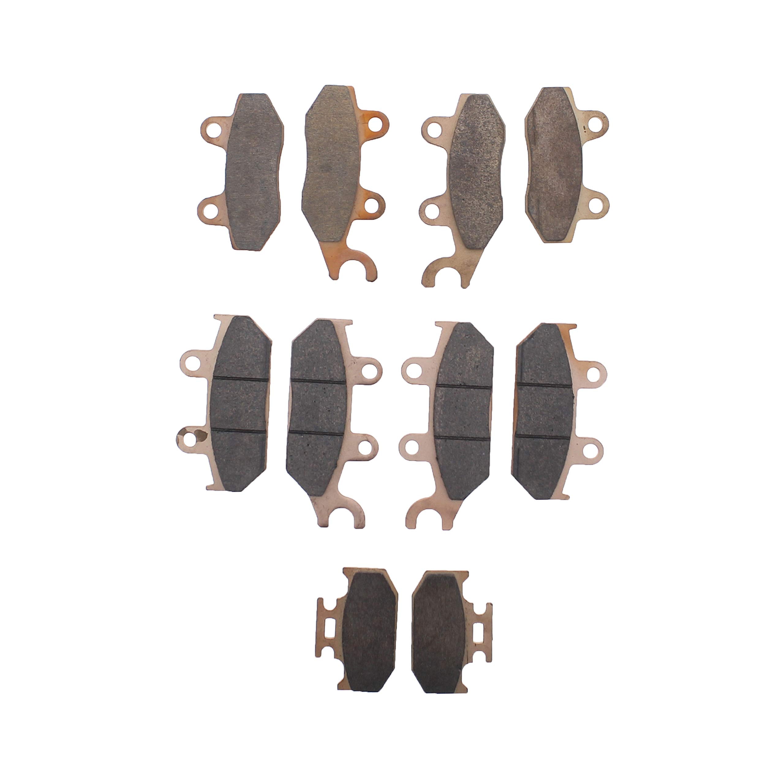 Brake Pads Fit Yamaha 700 Viking Yxm700 4X4 2014-2021 Front, Rear And Parking