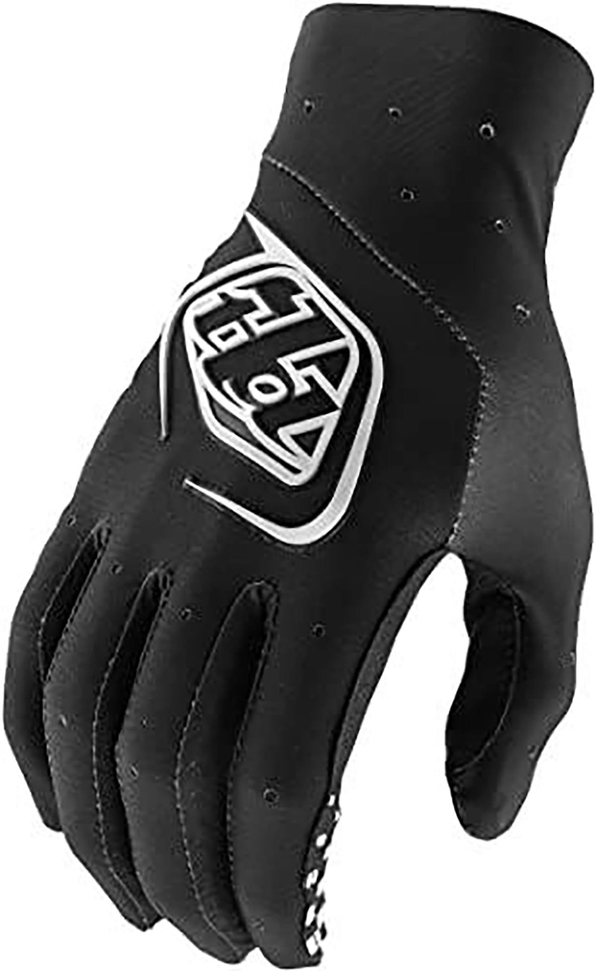 Troy Lee Designs Motocross Motorcycle Dirt Bike Racing Mountain Bicycle Riding Gloves, SE Ultra Glove (Black, X-Large)