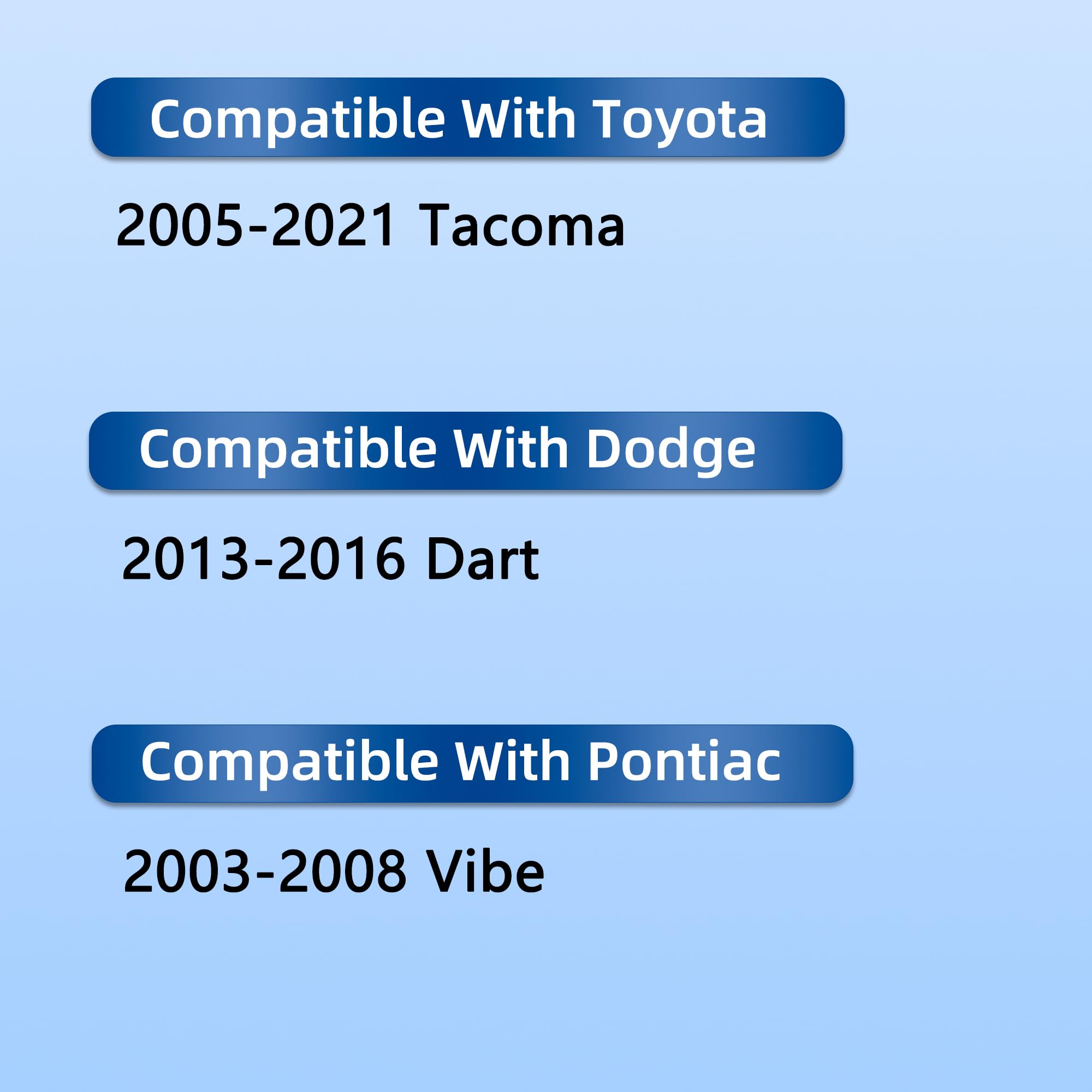 CF10374 Cabin Air Filter For 2005-2021 Toyota Tacoma, Dodge Dart, Pontiac Vibe With Activated Carbon,2003 2004 2005 2006 2007 20