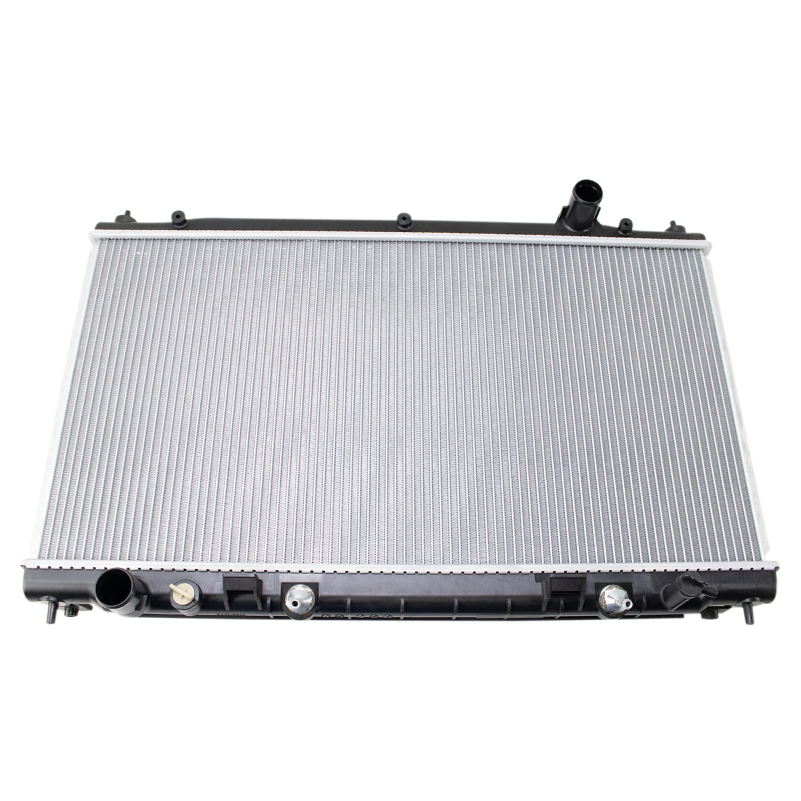 Trq Radiator Assembly Aluminum Core Compatible With 16-22 Infiniti Q50 17-22 Q60 Cu13630