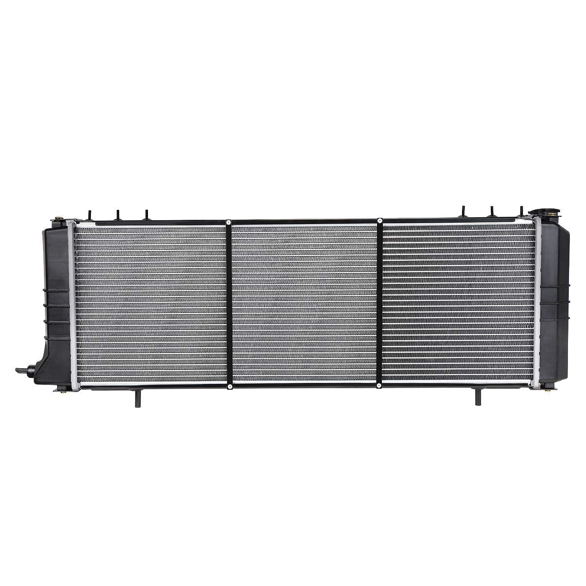 Dna Motoring Dpi 1193 1-Row Aluminum Core Radiator Compatible With 91-01 Cherokee/91-92 Comanche At, Cu1193 8011193 2671 5202813