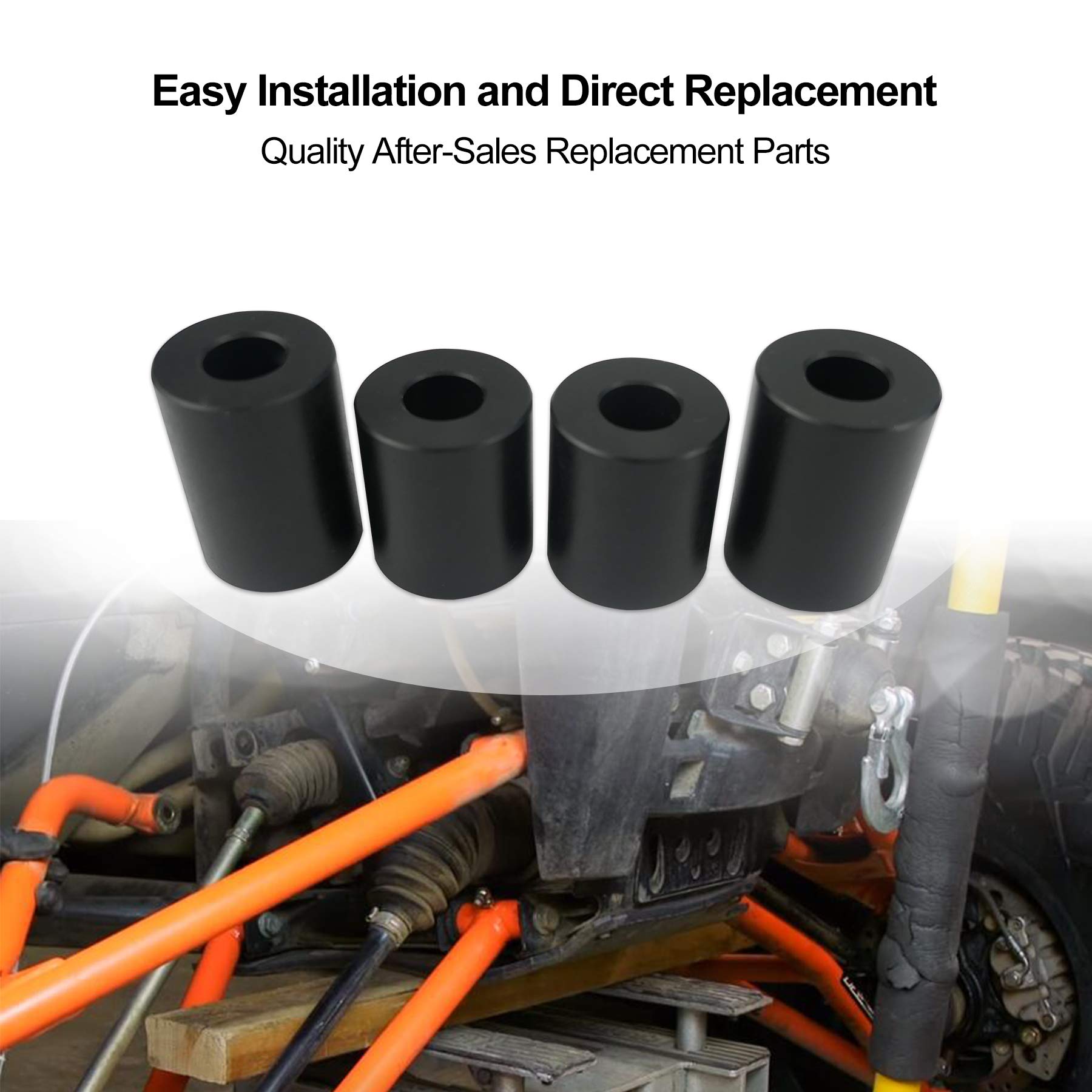 Upper and Lower Front Rear Shock Bushings for Polaris Ranger Sportsman Ranger Crew Scrambler 570 800 900 1000, 7041770, 7041959,