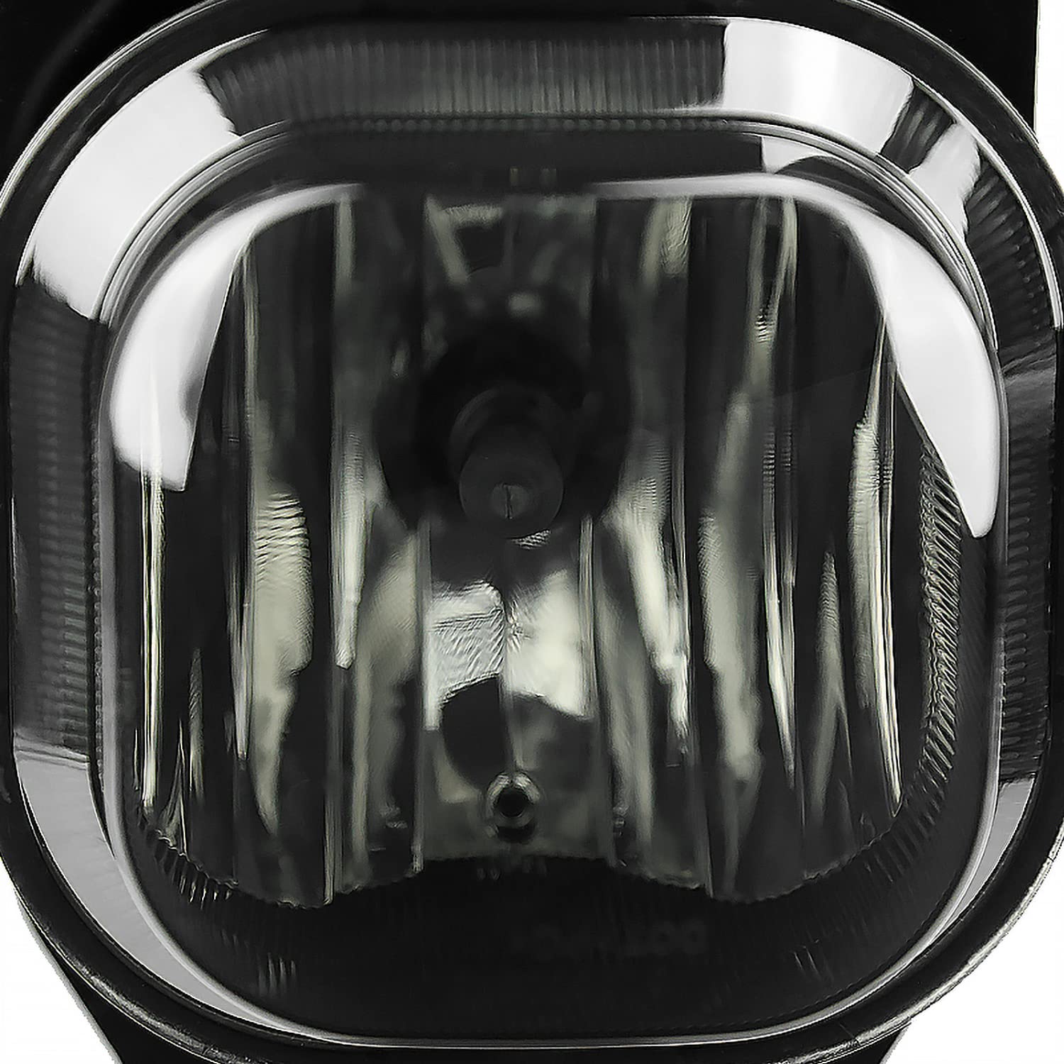 Spec-D Tuning Smoke Fog Lights Bumper Lamp Compatible with Ford F250 F350 Super Duty 1999-2004, 00-04 Excursion, L+R Pair Assembly