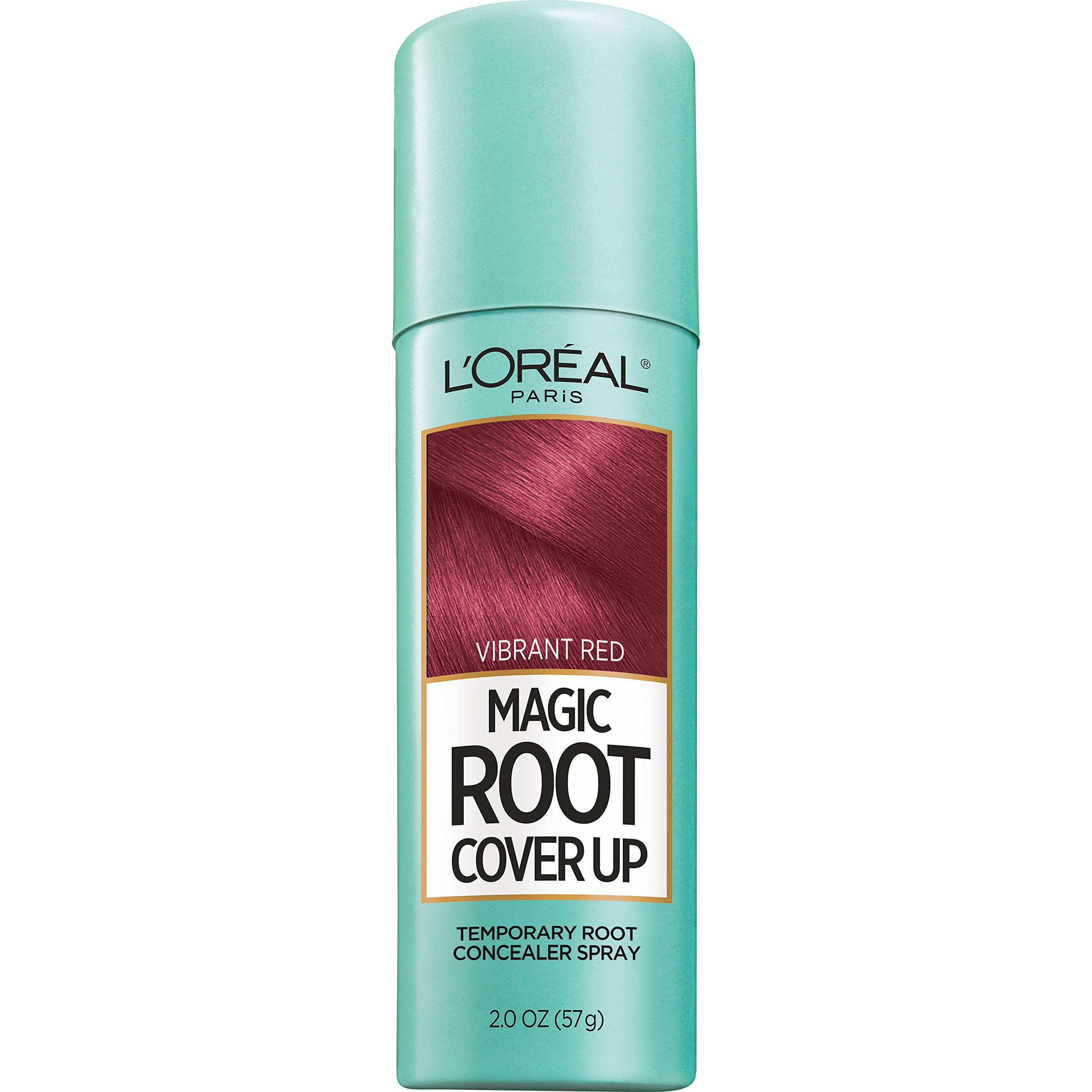 LOreal Paris Magic Root Cover Up Temporary Concealer Spray for Gray Hair  Bright Red  2 Oz-New