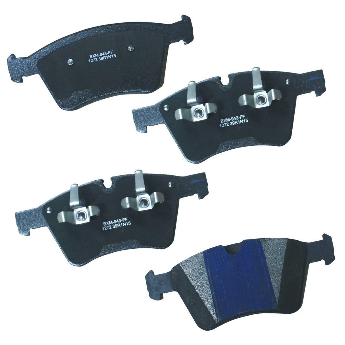 Bendix Premium Sbm1272 Semi-Metallic Front Brake Pads For Mercedes-Benz Gl320 2009-2007, Gl350 2010