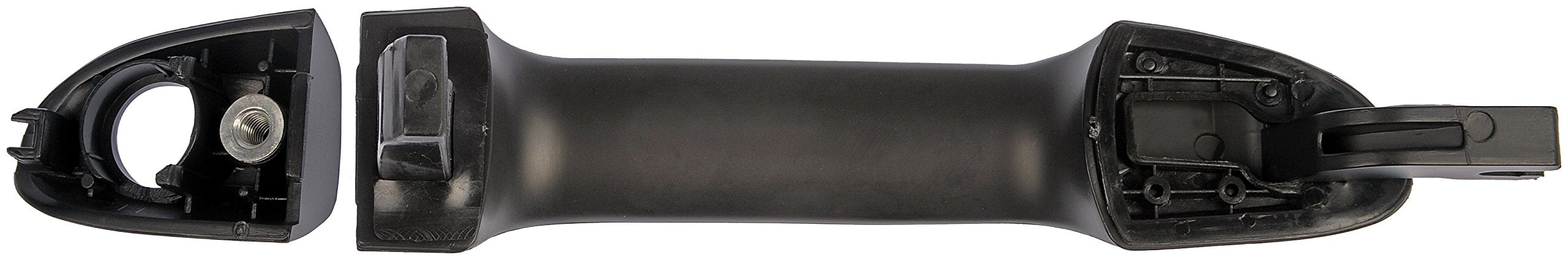 Dorman 80752 Front Passenger Side Exterior Door Handle Compatible With Select Kia Models, Smooth Black