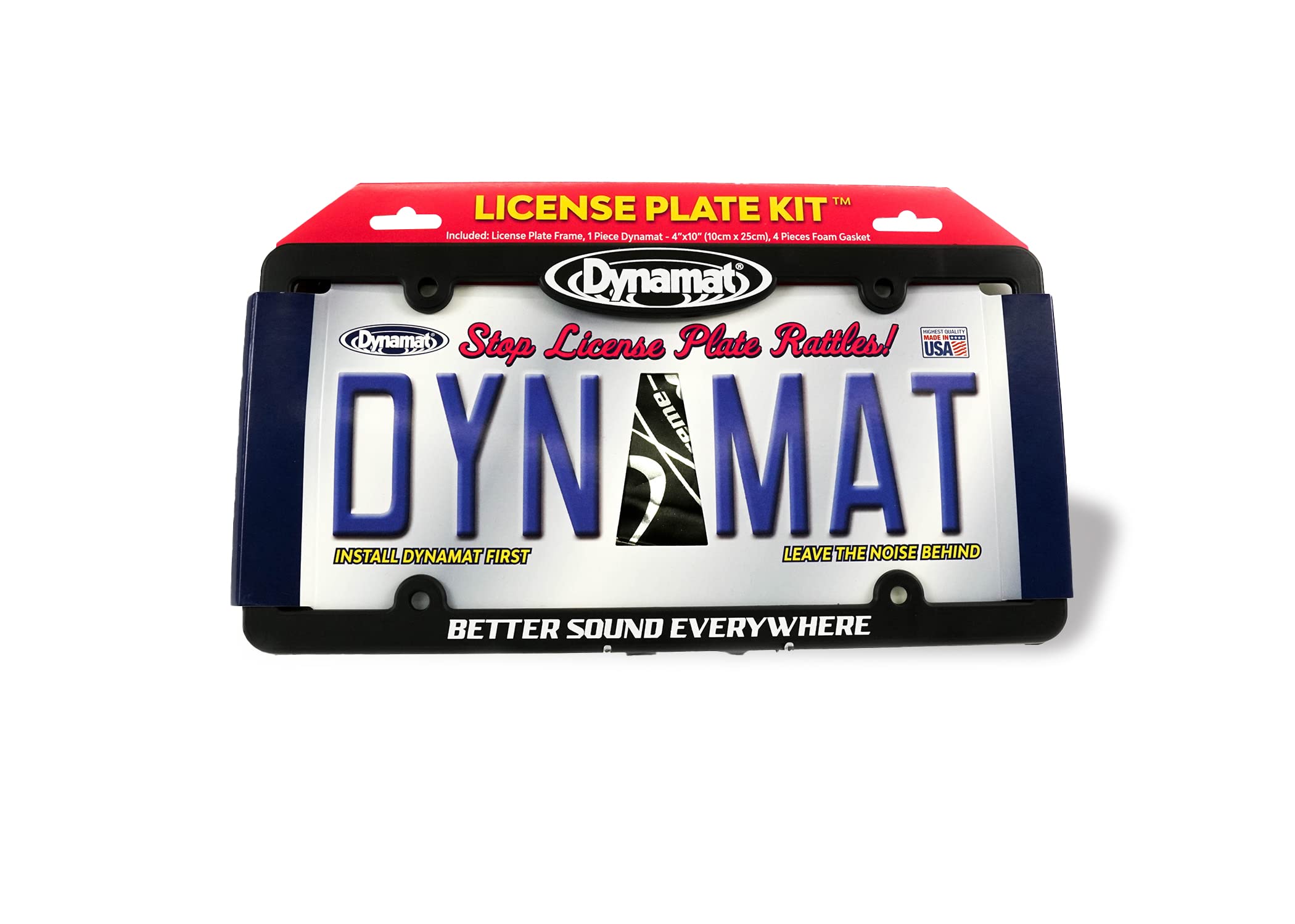 DYNAMAT 19100 License Plate Kit