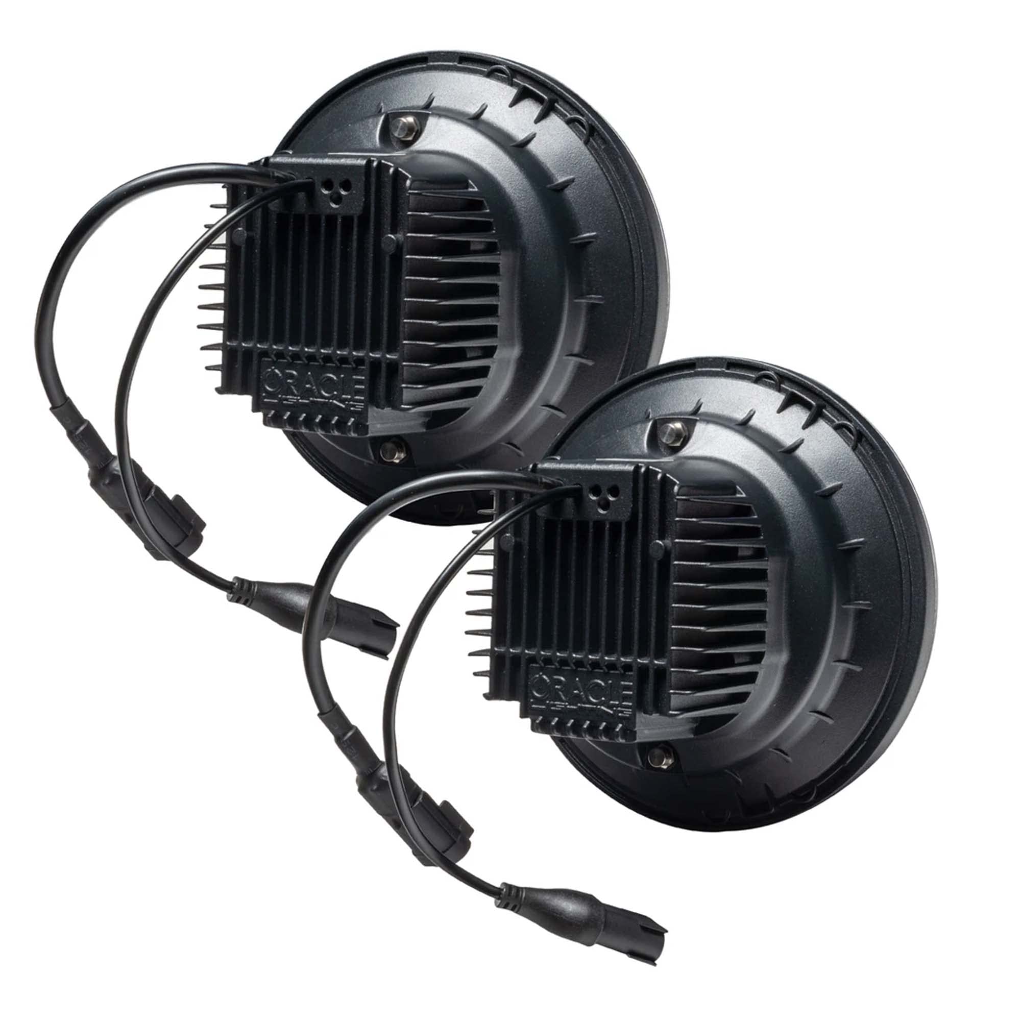 Oracle Lighting Oculus Switchback Bi-Led Projector Headlights | Jeep Wrangler Jk, 1 Pair 7'' Headlights, Part # 5876-023