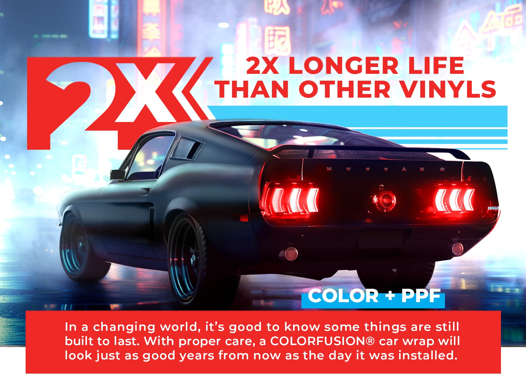 Colorfusion Ppf By Vvivid, Matte Black Dry Apply Ppf Vinyl Car Wrap Roll 10Ft X 5Ft