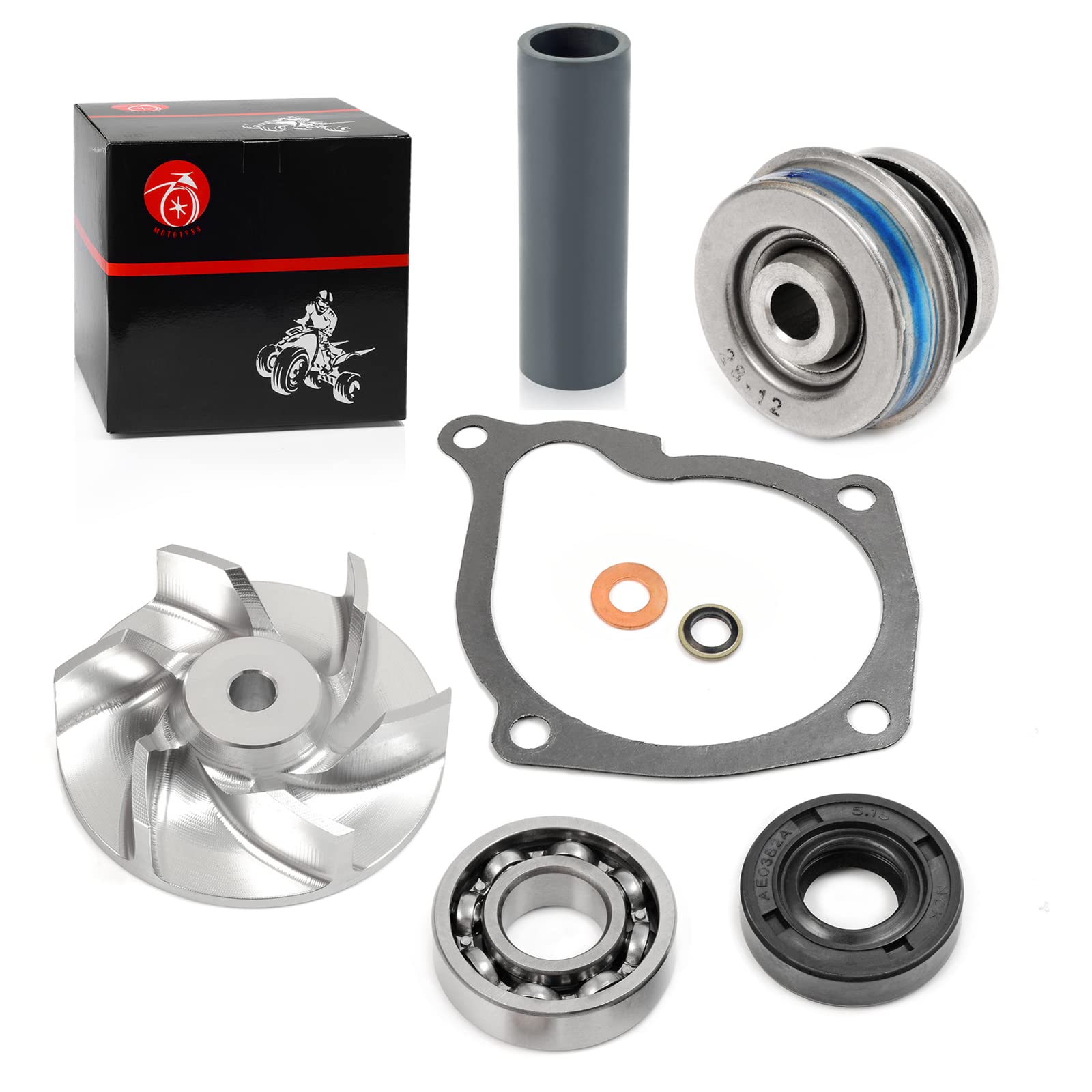 Water Pump Seal Rebuild Kit Impeller & Driver For Polaris Sportsman Ranger Magnum Scrambler Big Boss 425 400 450 500 HO 3084837 