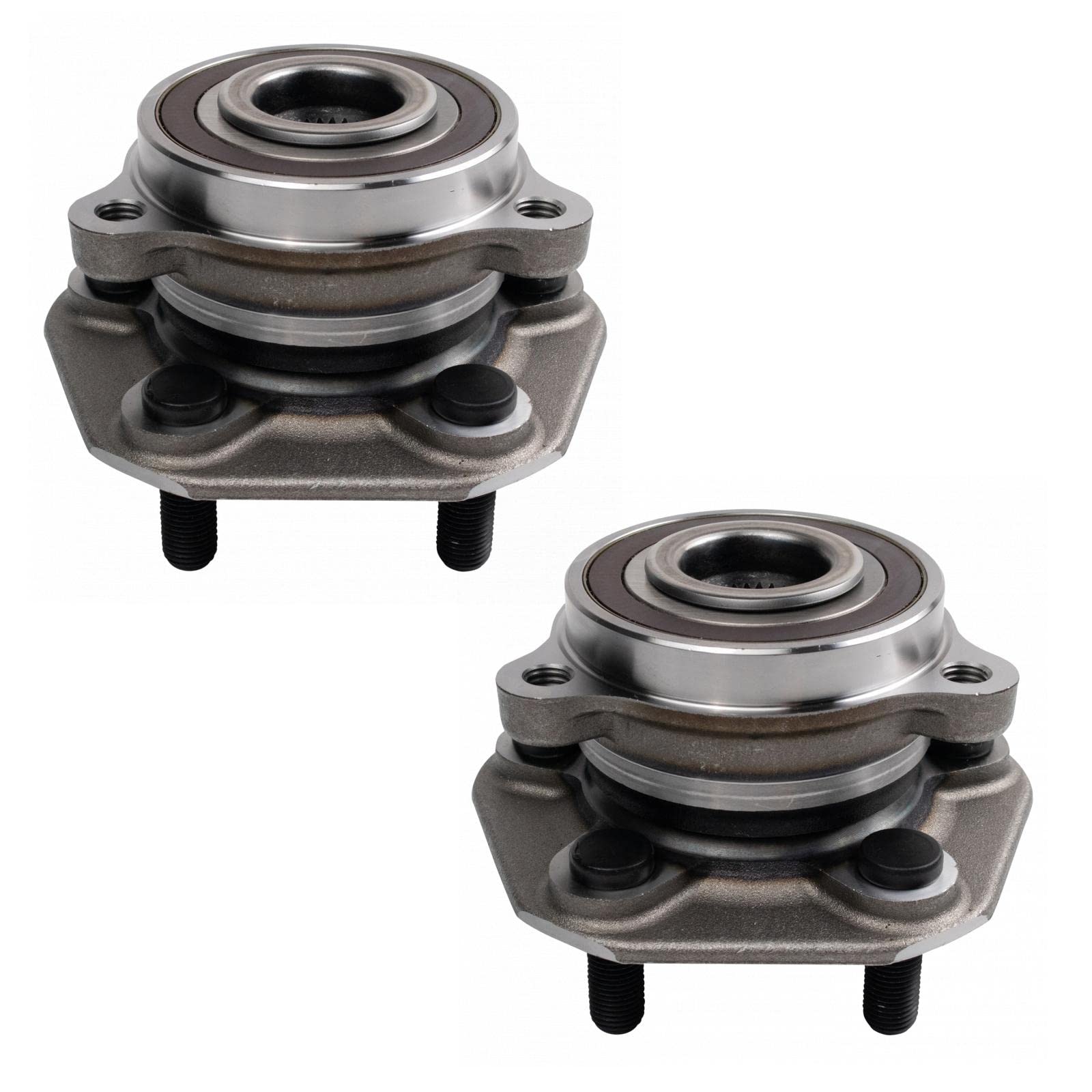 Trq Front Rear Wheel Hub Bearings Assembly Set Compatible With 2018-2019 Tesla 3 2020 Y