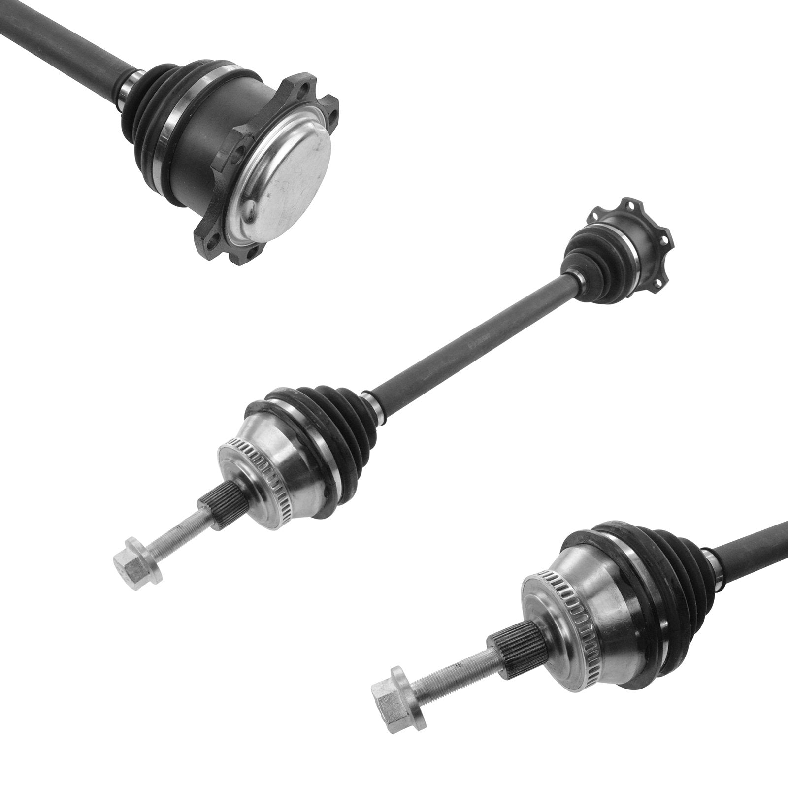 Trq Front Cv Axle Shaft Assembly Set Compatible With 1996-2001 Audi A4 1998-2005 Volkswagen Passat