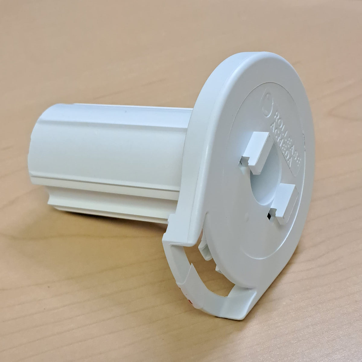 Rollease Clutch Skyline Hook Mount (White, SL20 1 1/2'' Tube) with Clear Bead Stop 2203