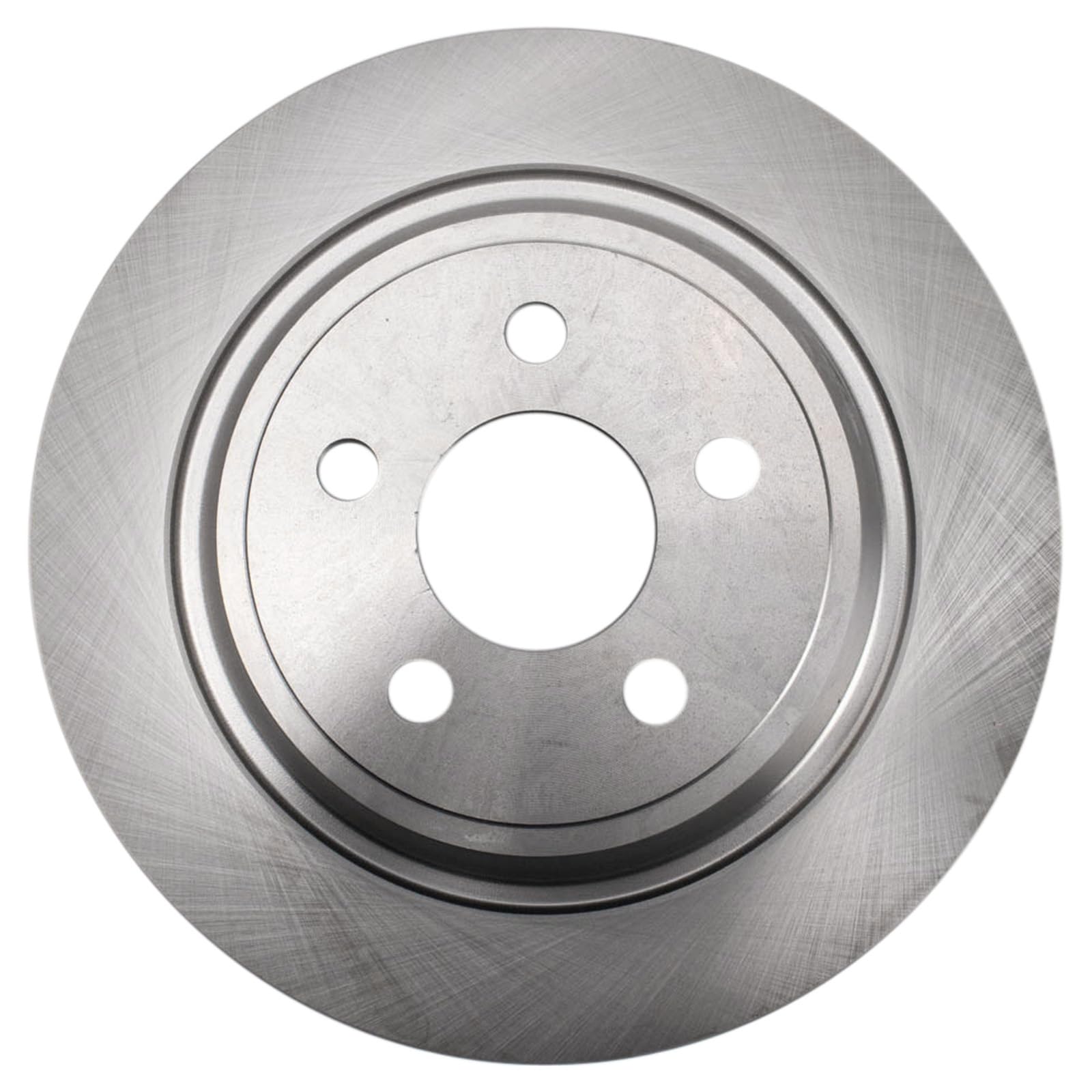 Trq Rear Driver & Passenger Side Brake Rotor Pair Compatible With Ford Edge