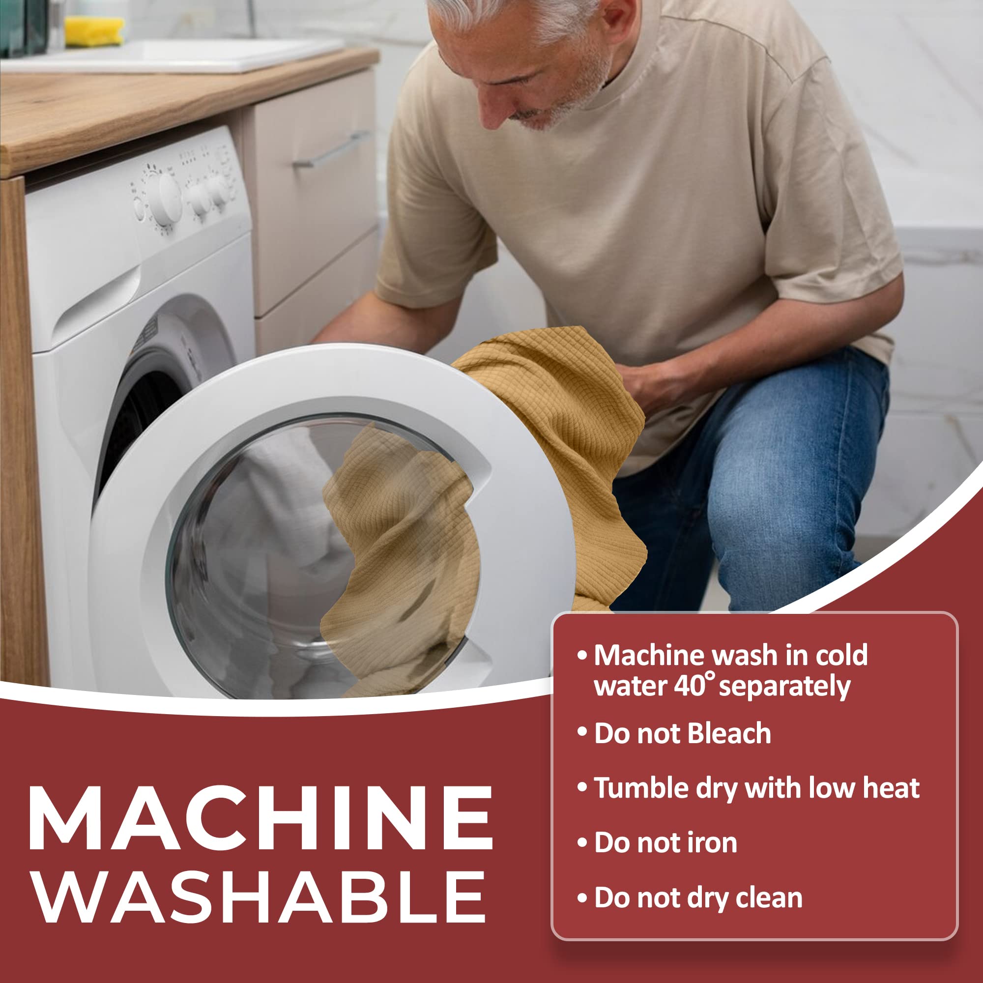 Hudson Comfort Rv Dinette Cushion Covers - Microfiber Stretchable Fabric Designed To Fit Wide Variety Of Seats - Camper Cushion