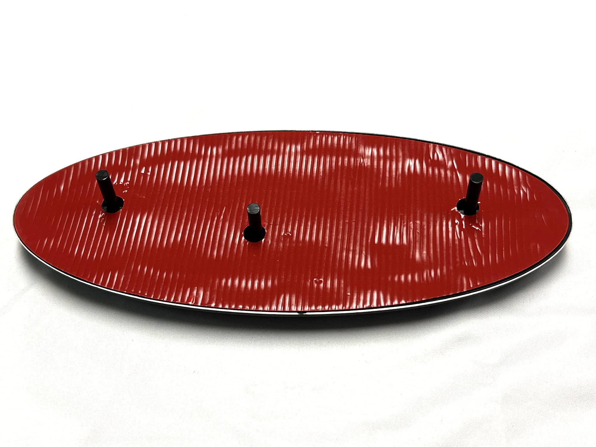 9 inch Front Grille Tailgate Rear American Black Flag Emblem 9''X3.5'' Oval Decal Badge Nameplate for F150, F250, F350, Edge, Ex