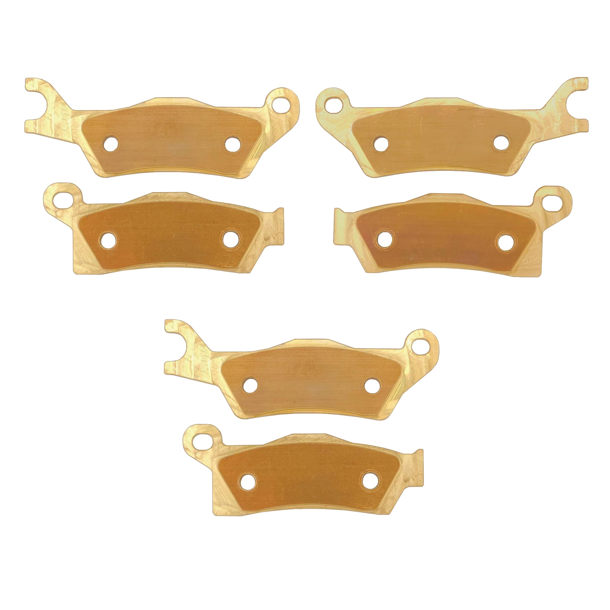Traild Brass Brake Pad Set For Can-Am Outlander 450/500/570/650/700/850/1000 2013-2024 (Complete Vehicle Set)